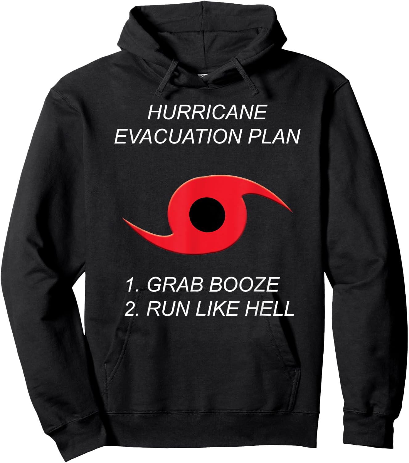 Hurricane Evacuation Plan - Florida Life Summer Hoodie - Hoodie | Black