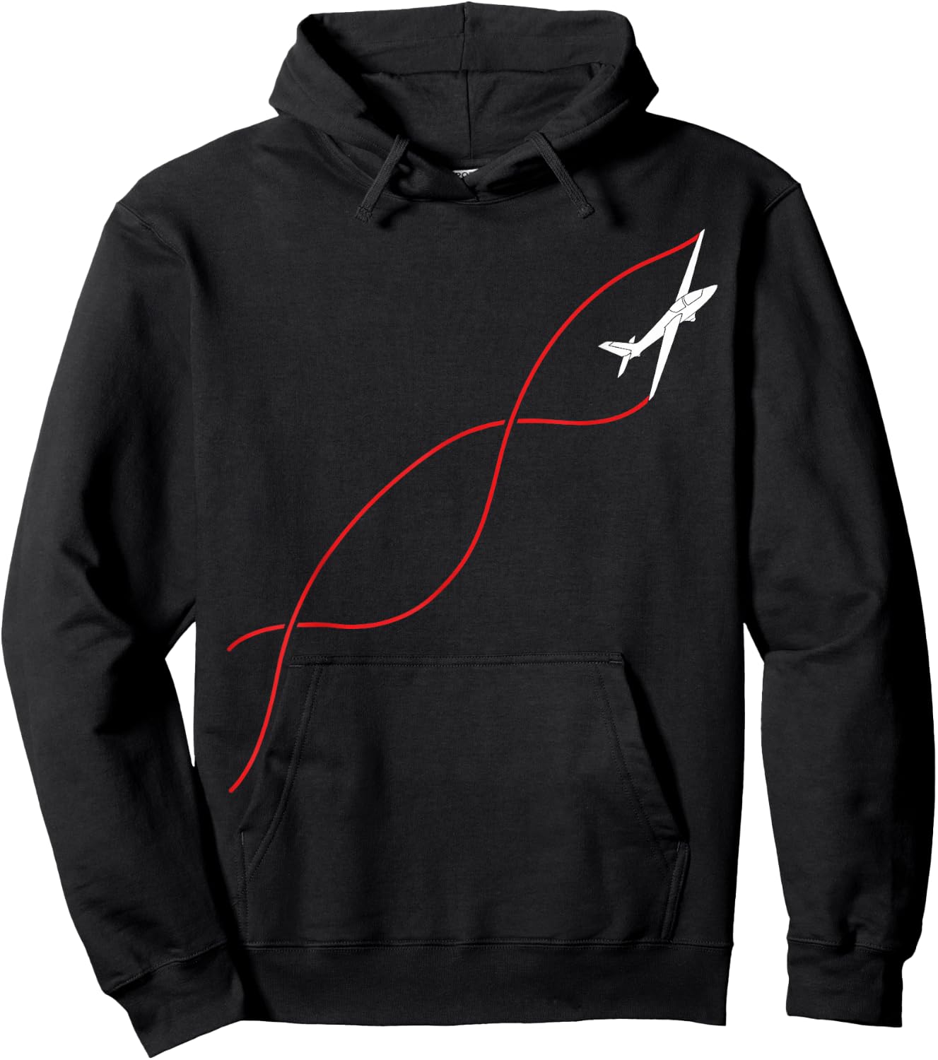 Aerobatic Glider Pilot Hoodie - Hoodie | Black