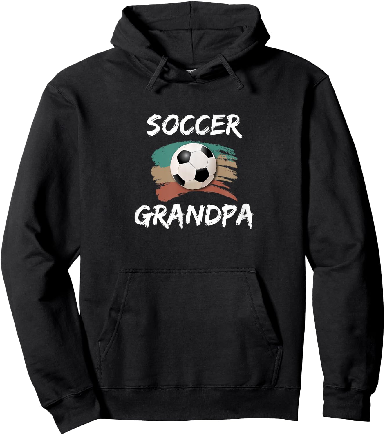 Soccer Grandpa Hoodie - Hoodie | Black