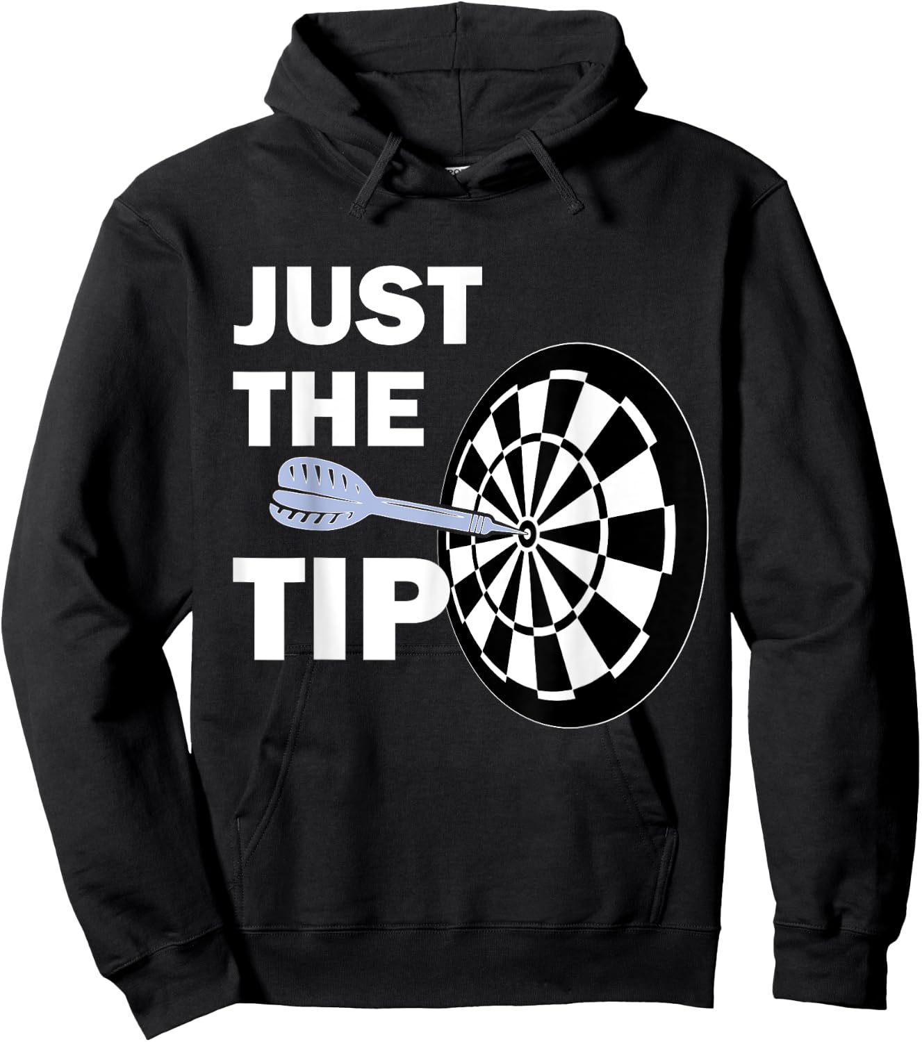 Just the Tip Please Darts Shirt Dart Player Team League Gift Hoodie - Hoodie | Black