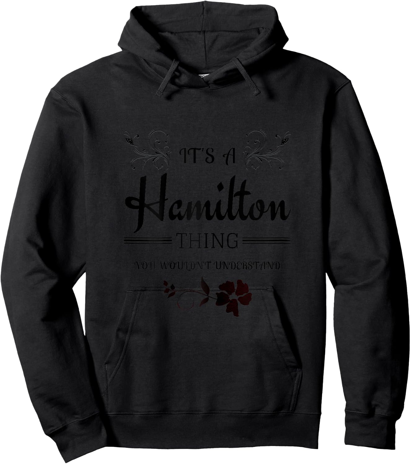 It's a Hamilton Thing Shirt | Premium Gift Hoodie - Hoodie | Black
