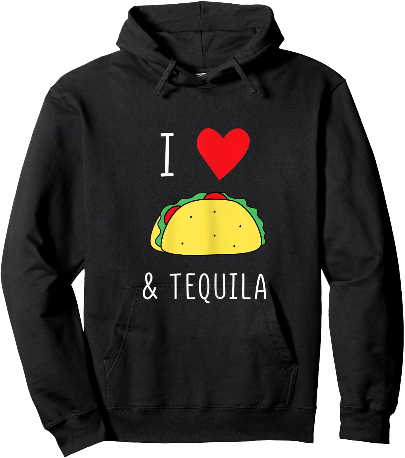 I Love Tacos And Tequila Shirt Mamacita Cinco De Mayo Party Hoodie - Hoodie | Black
