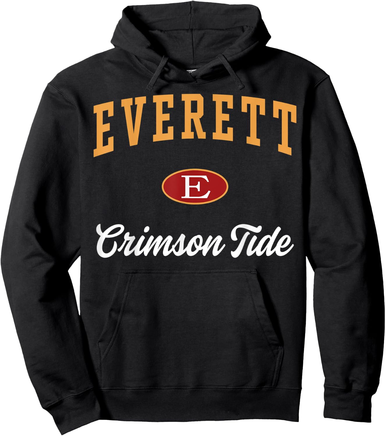Everett High School Crimson Tide Hoodie - Hoodie | Black