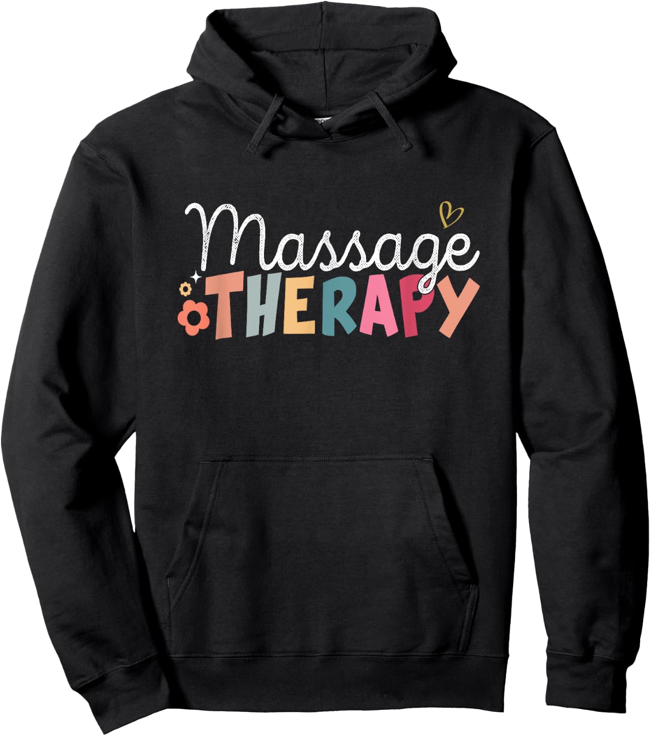 Funny Massage Therapist Muscle Therapy Funny Massage Therapy Hoodie - Hoodie | Black