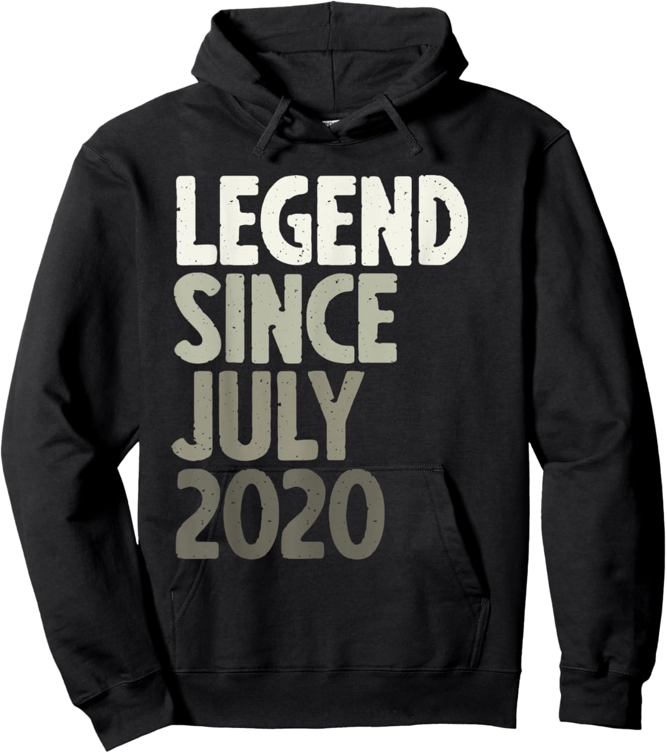 Legend Since July 2020 Birthday Hoodie - Hoodie | Black