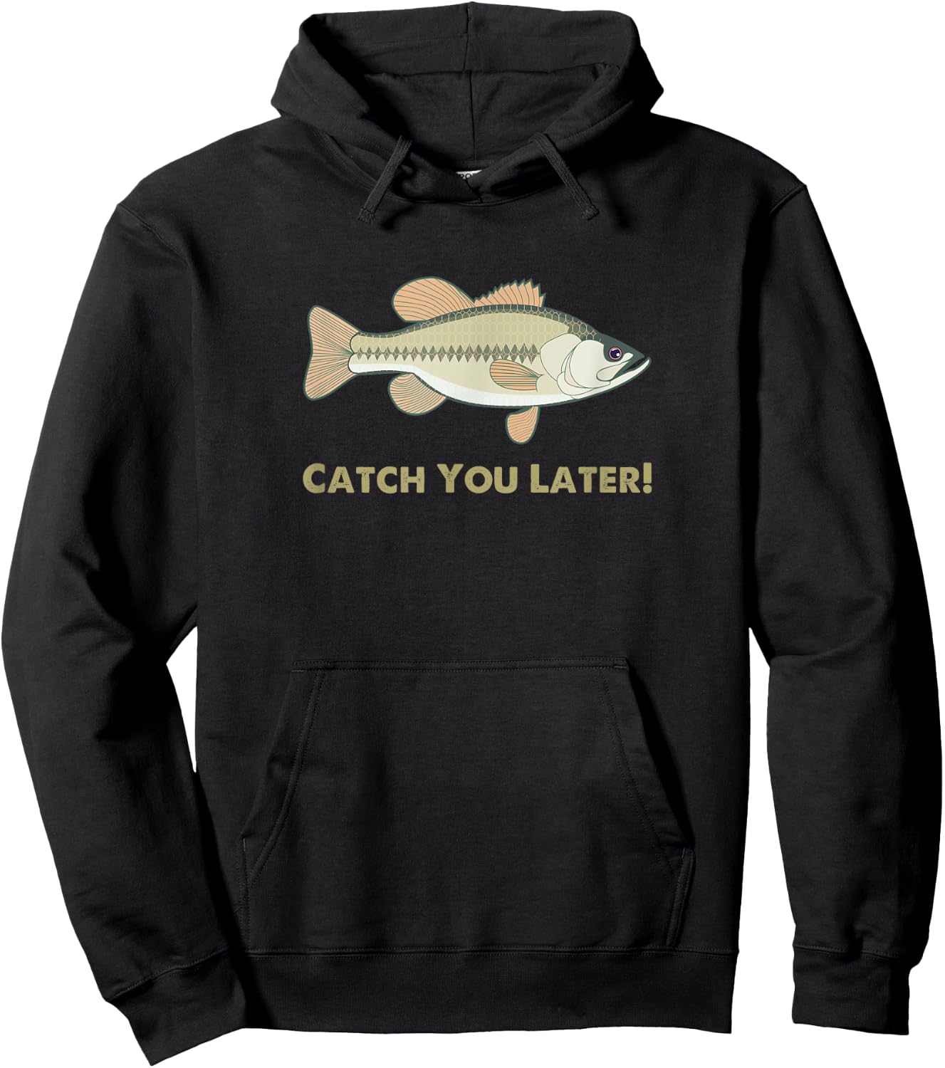 Funny Catch You Later Fishing For Outdoor fans Hoodie - Hoodie | Black