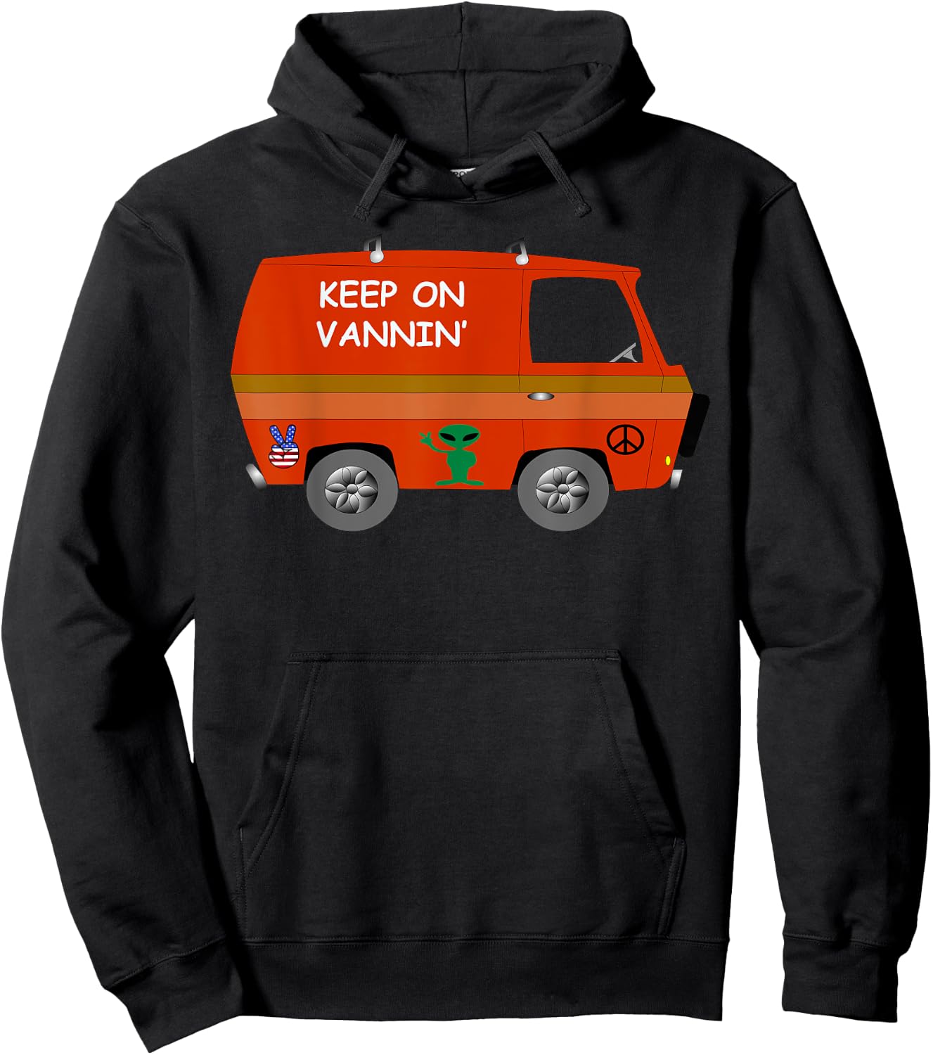 Keep on Vannin' Hoodie - Hoodie | Black