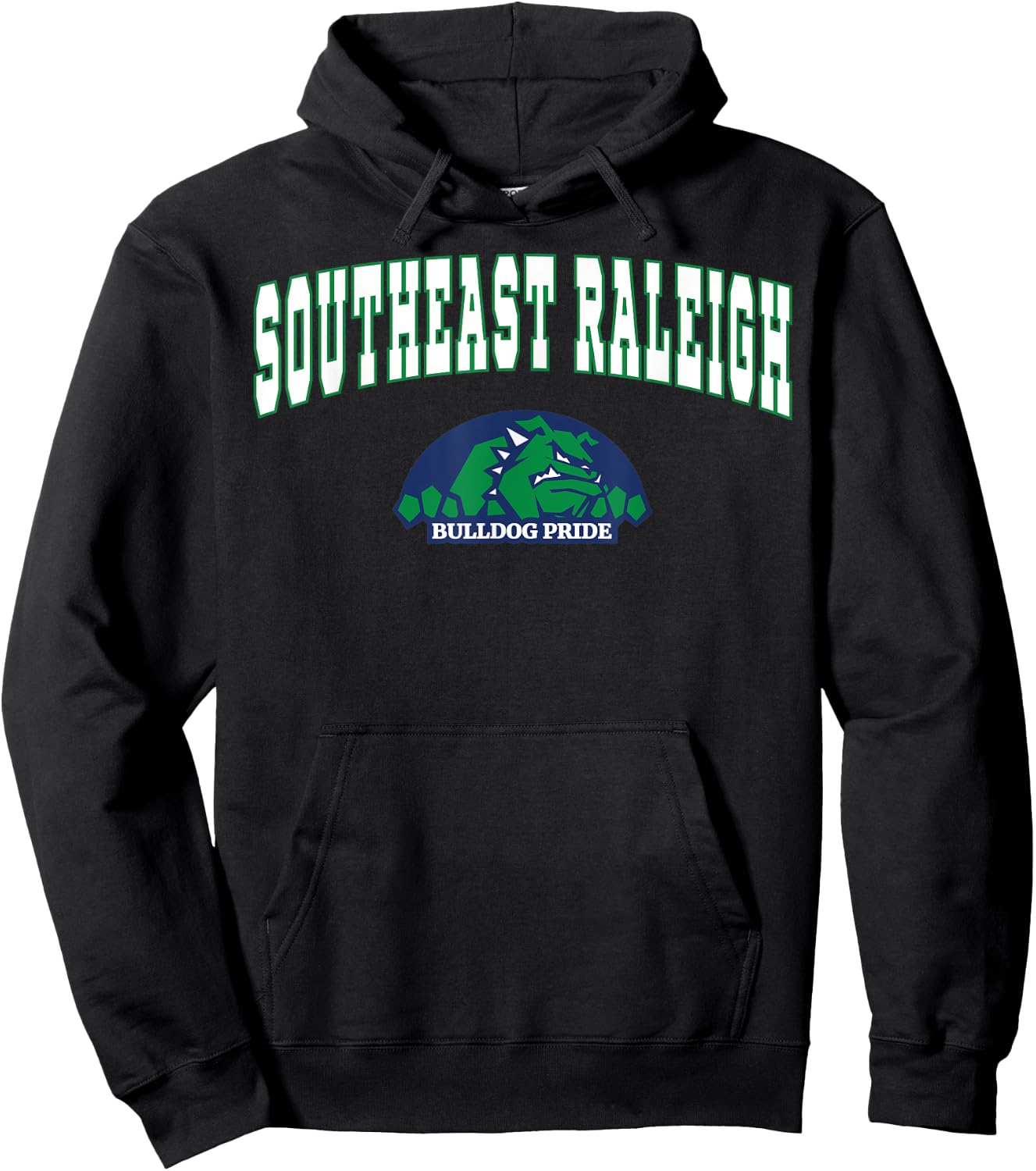 Southeast Raleigh High School Bulldogs Hoodie - Hoodie | Black