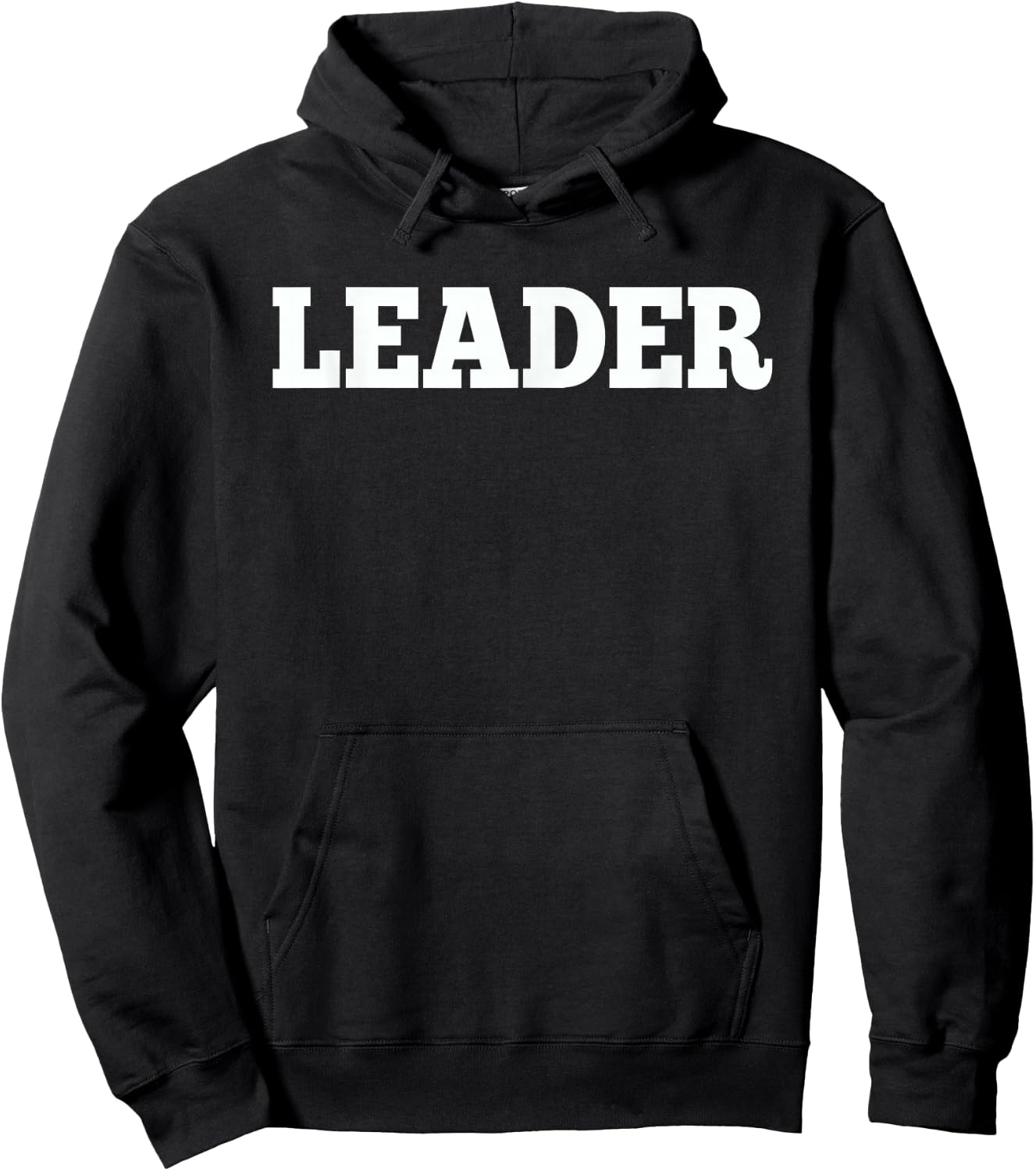 Leader Shirt Hoodie - Hoodie | Black