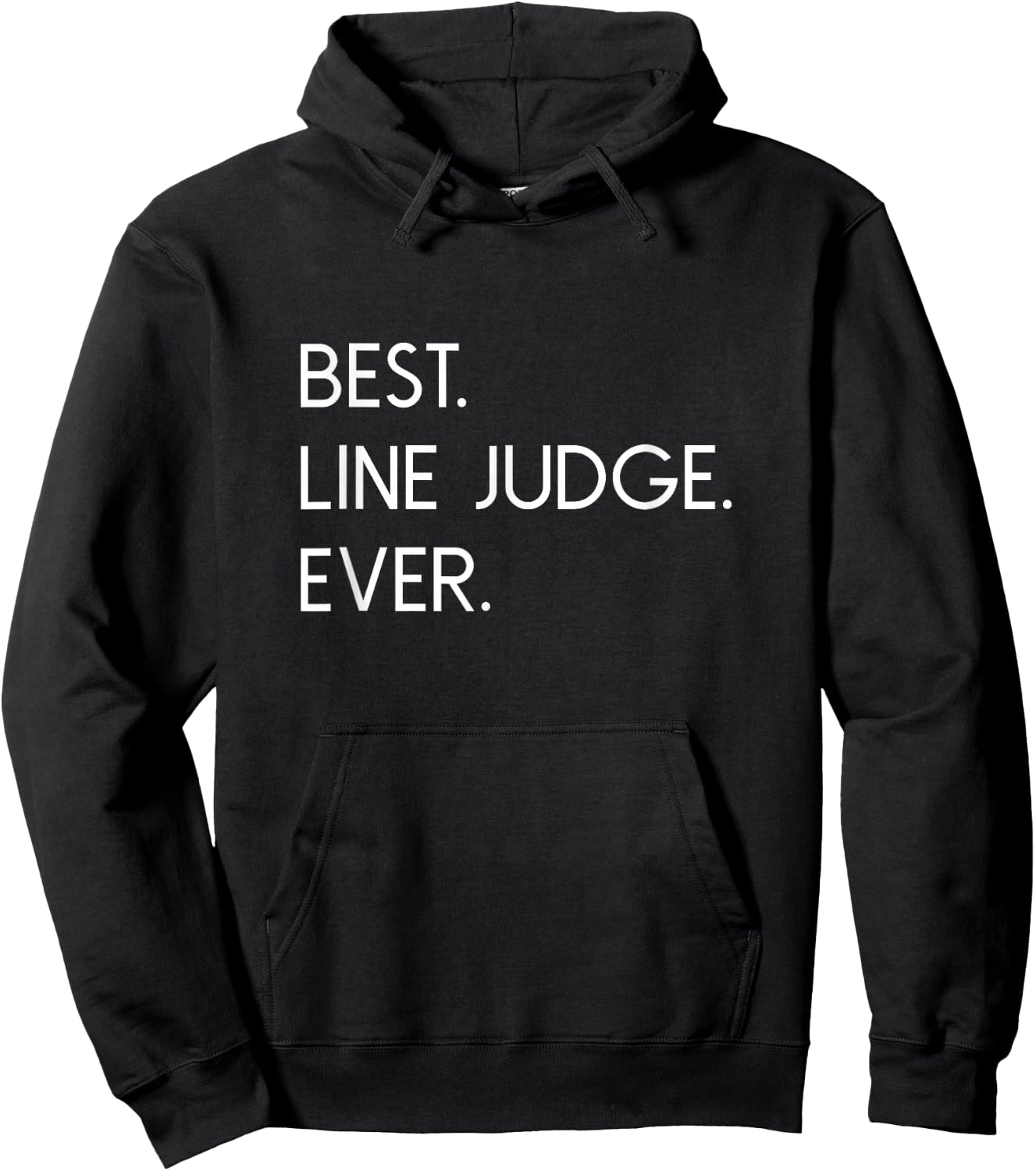 Best Line Judge Ever Volleyball Hoodie - Hoodie | Black