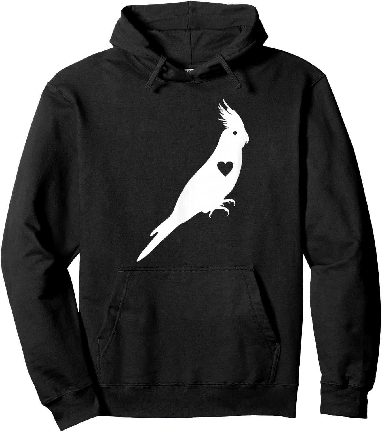 Cockatiel Love - Funny Cute Cockatiel Bird Pet Shirt Hoodie - Hoodie | Black