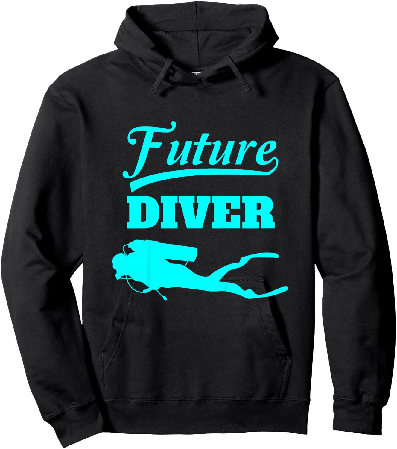 Future Diver Scuba Diving for Kids Hoodie - Hoodie | Black