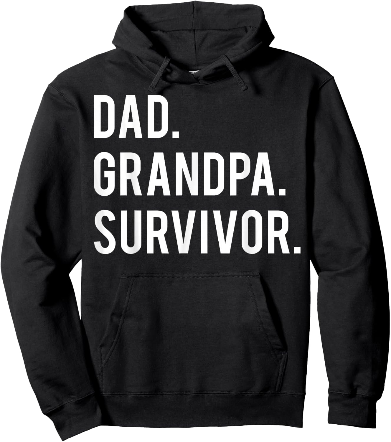 Dad Grandpa Shirt Survivor Gifts Cancer Surgery Veteran Hoodie - Hoodie | Black