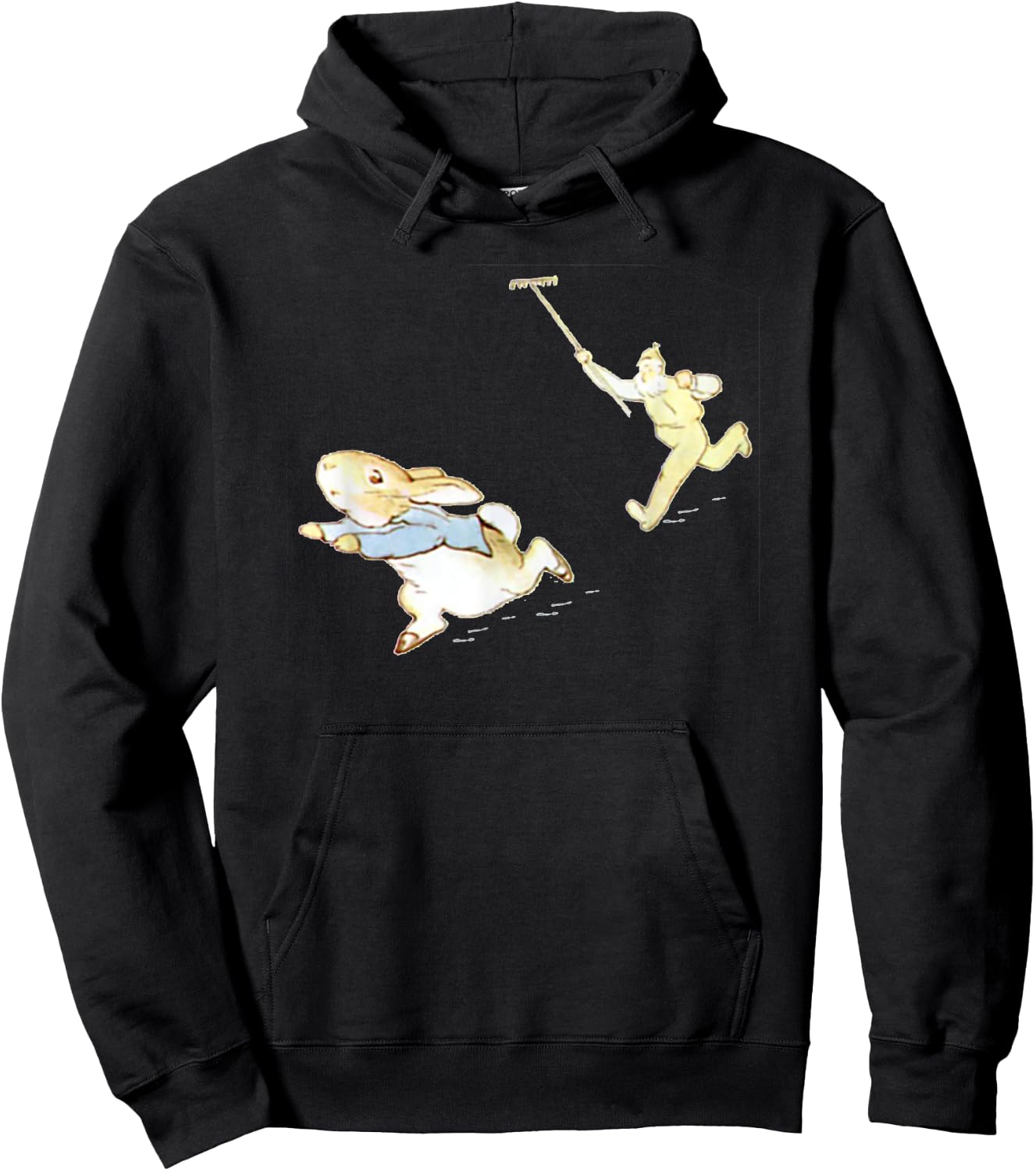 Chased by Mr. McGregor Hoodie - Hoodie | Black