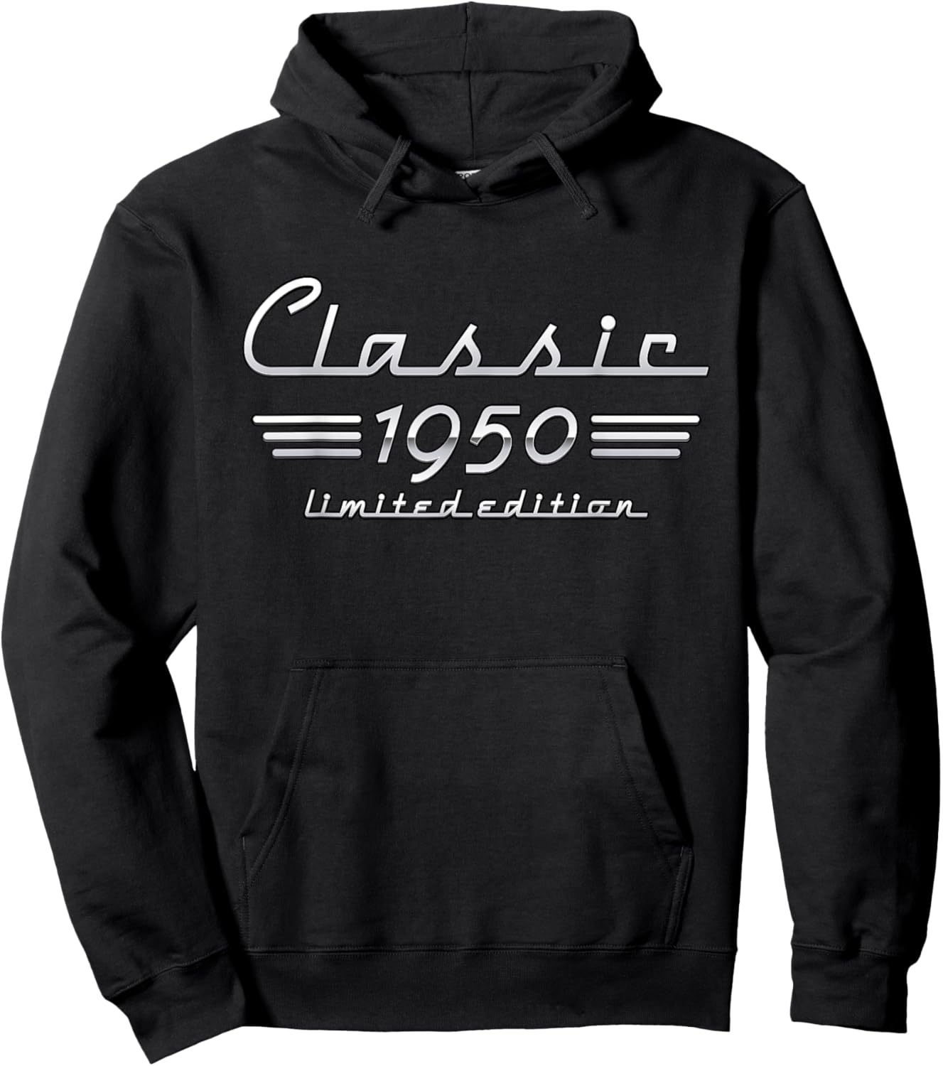 75 Year Old Gift Classic 1950 Limited Edition 75th Birthday Hoodie - Hoodie | Black