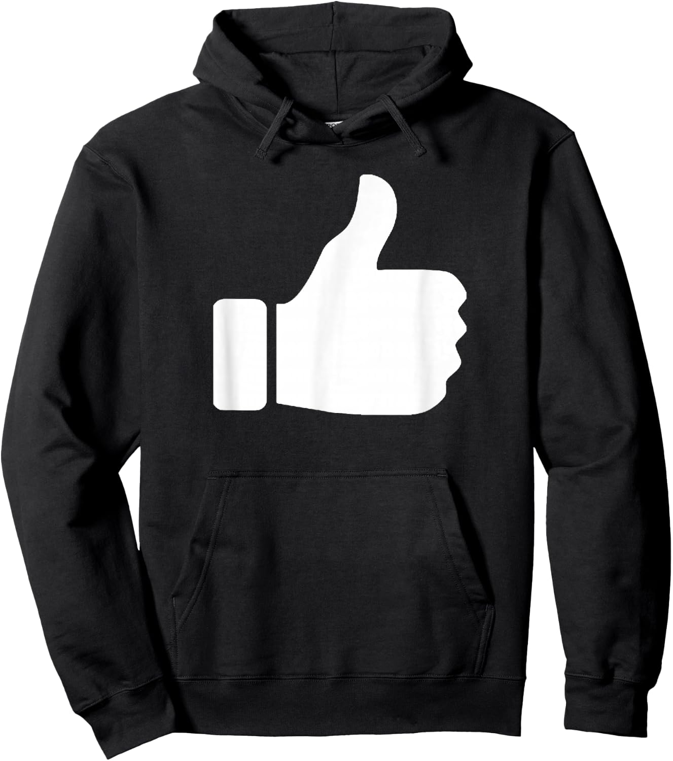 Thumbs Up Funny Shirt Hoodie - Hoodie | Black