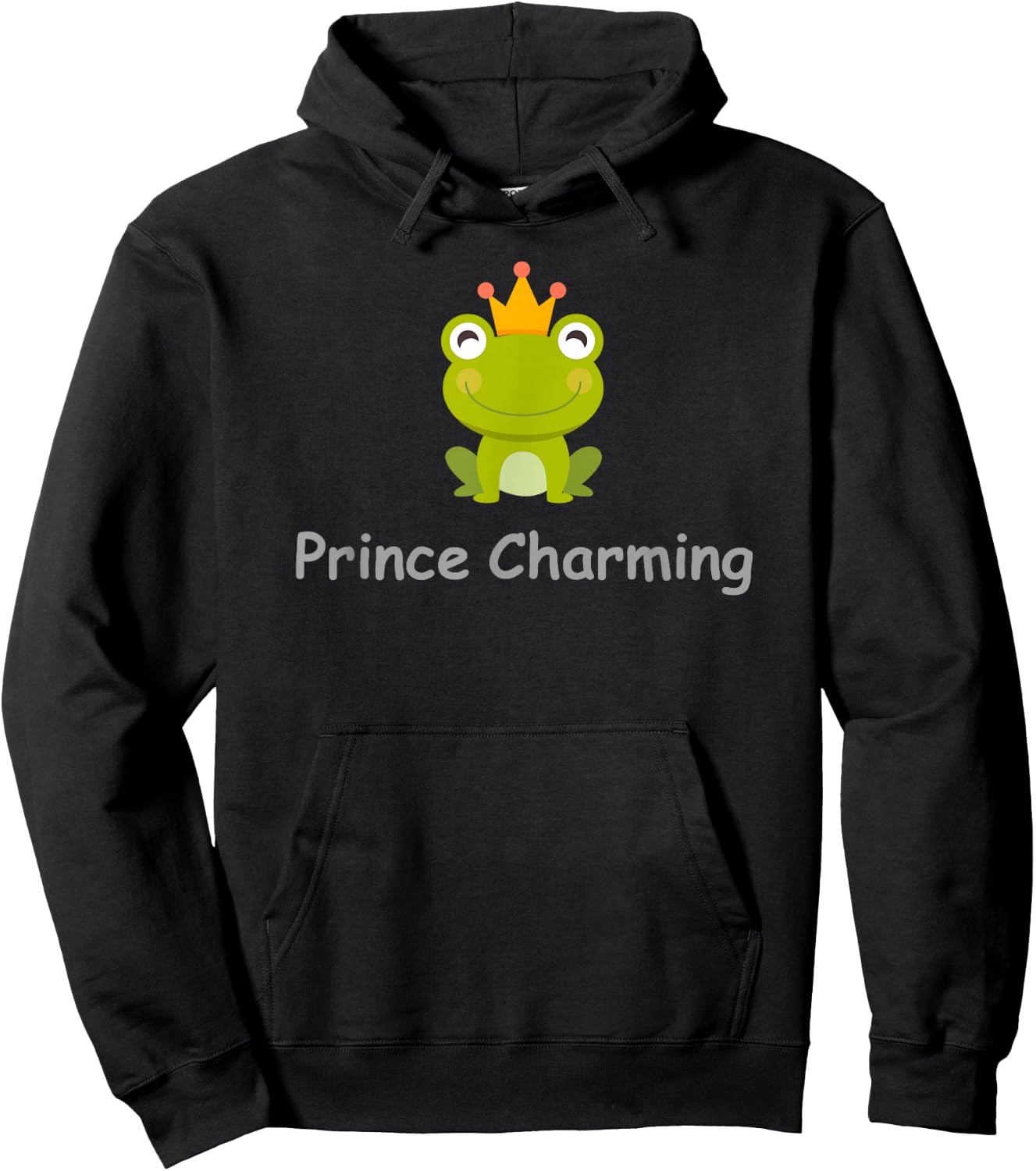 Prince Charming Frog Hoodie - Hoodie | Black