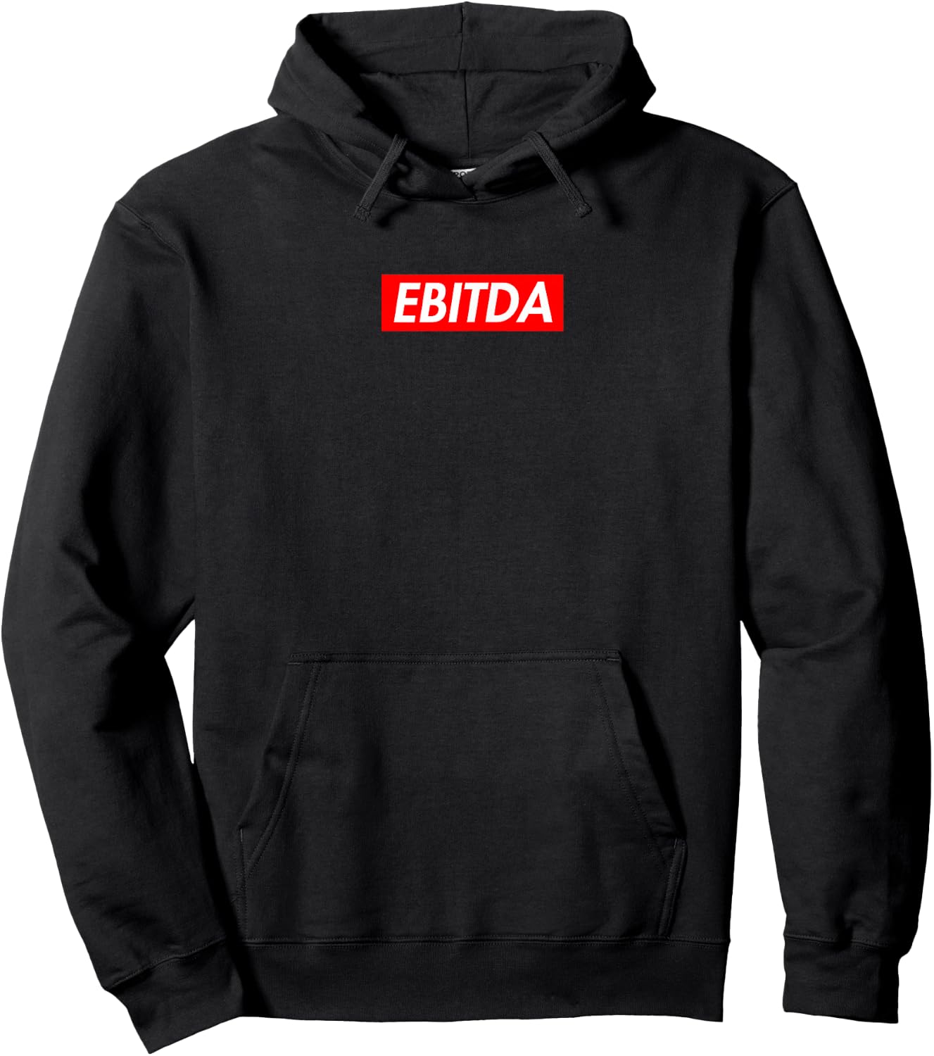 EBITDA Box Logo Hoodie - Hoodie | Black