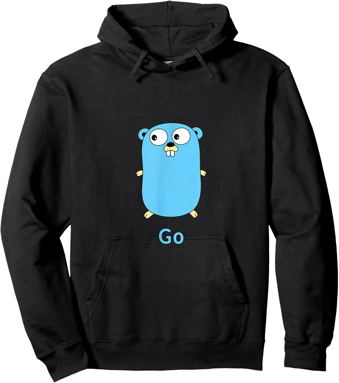Golang gopher Hoodie - Hoodie | Black