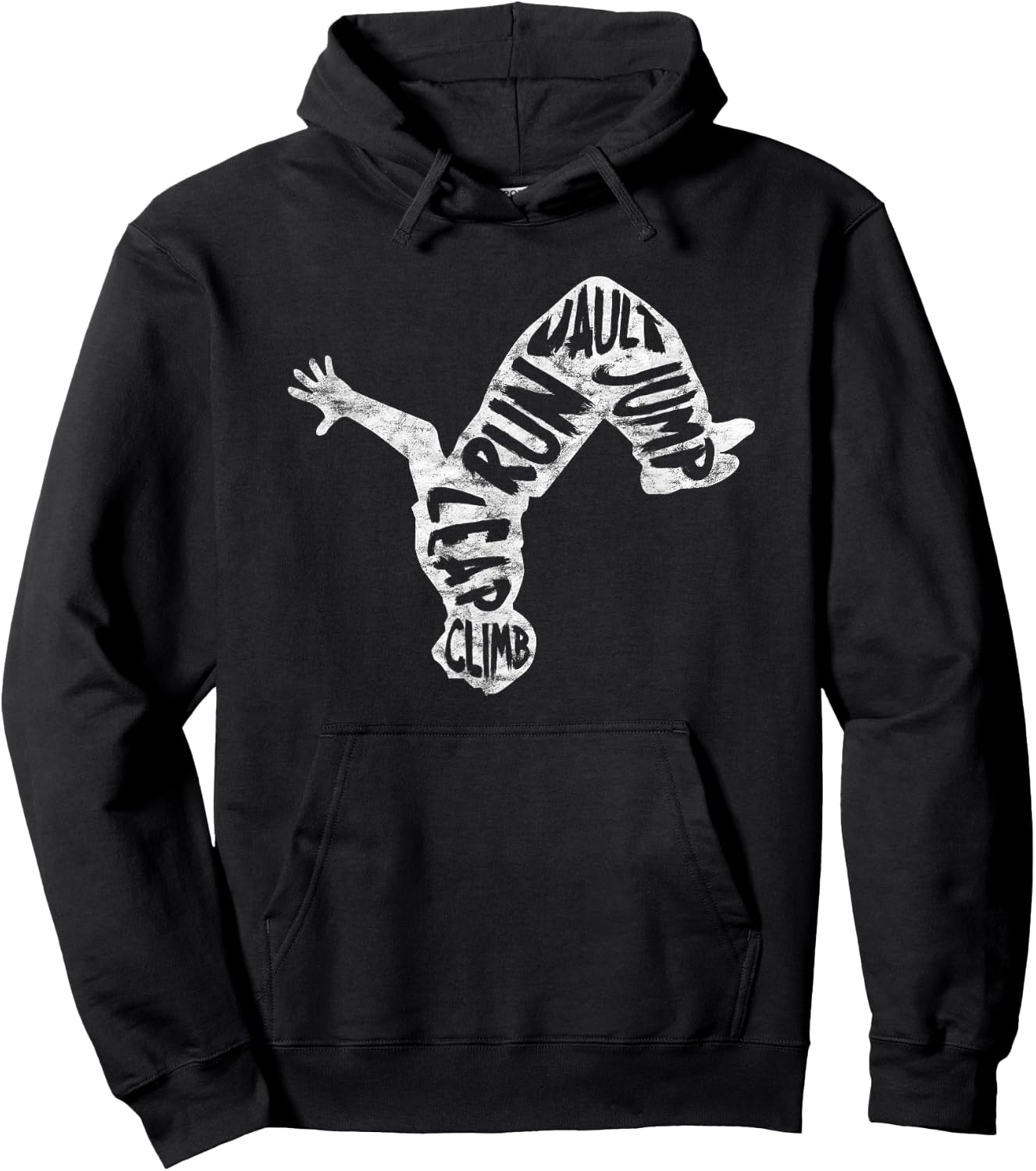 Parkour Free Running Backflip Hoodie - Hoodie | Black