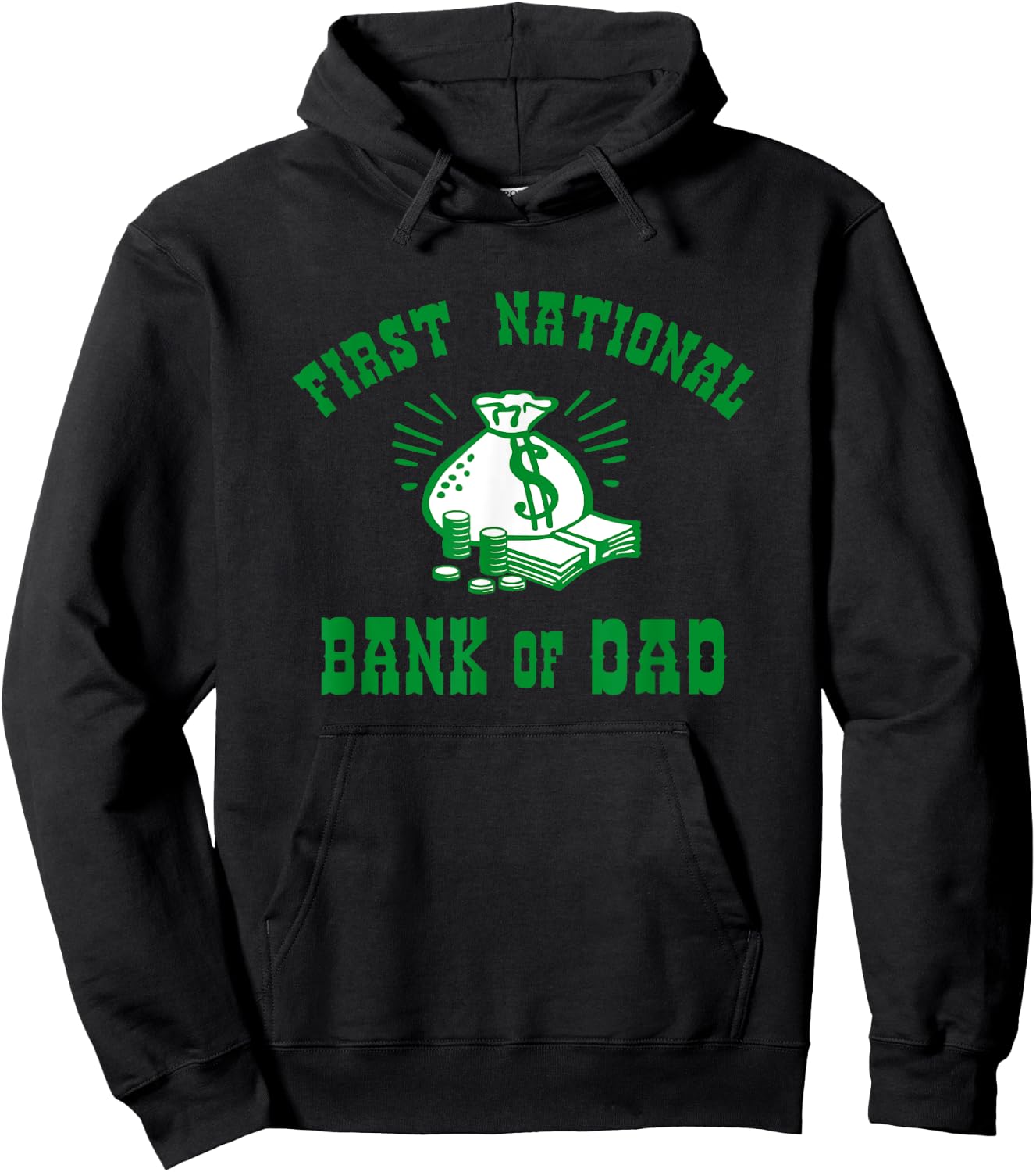 First National Bank of Dad Hoodie - Hoodie | Black