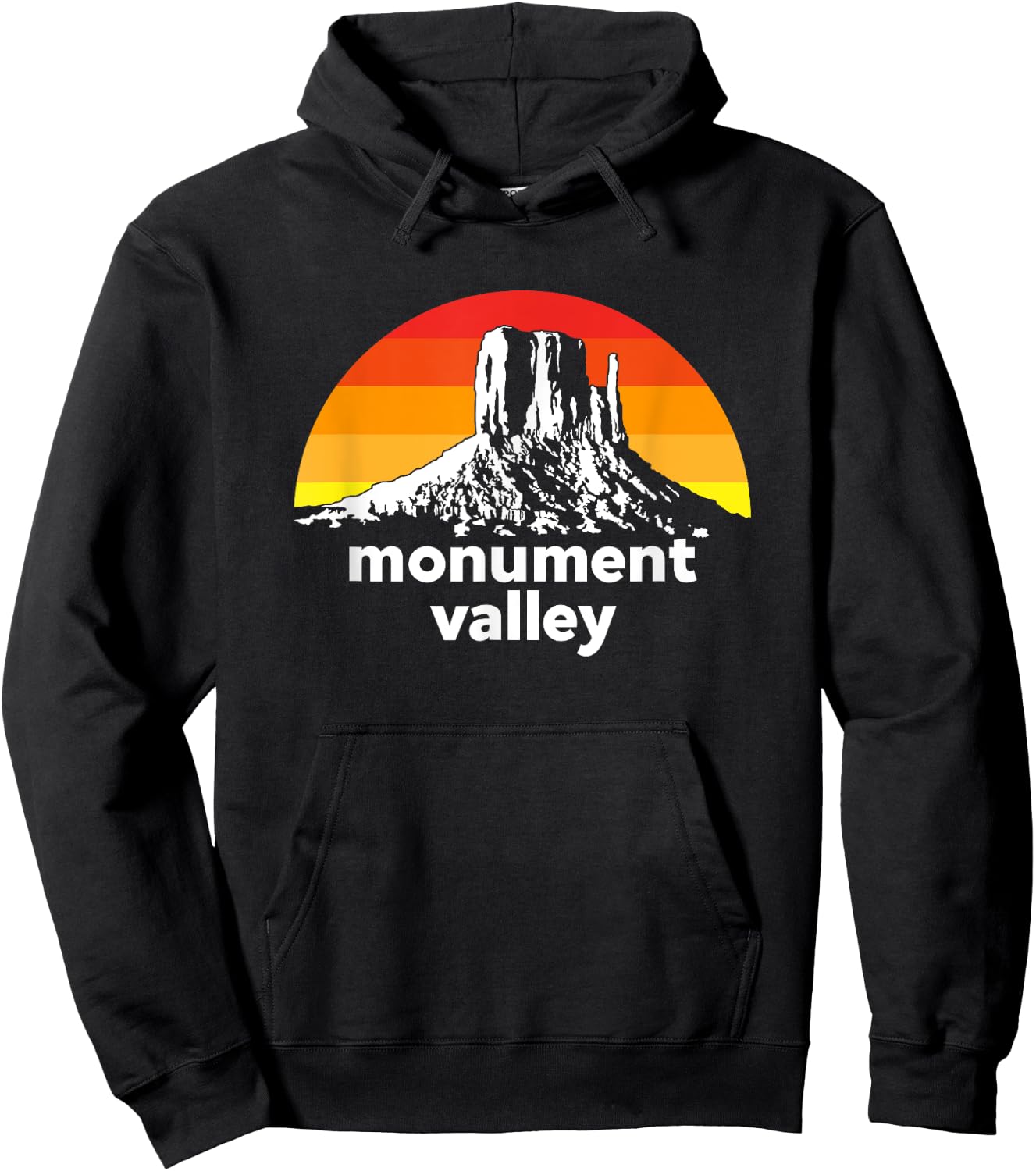 Unku Monument Valley Hoodie - Hoodie | Black