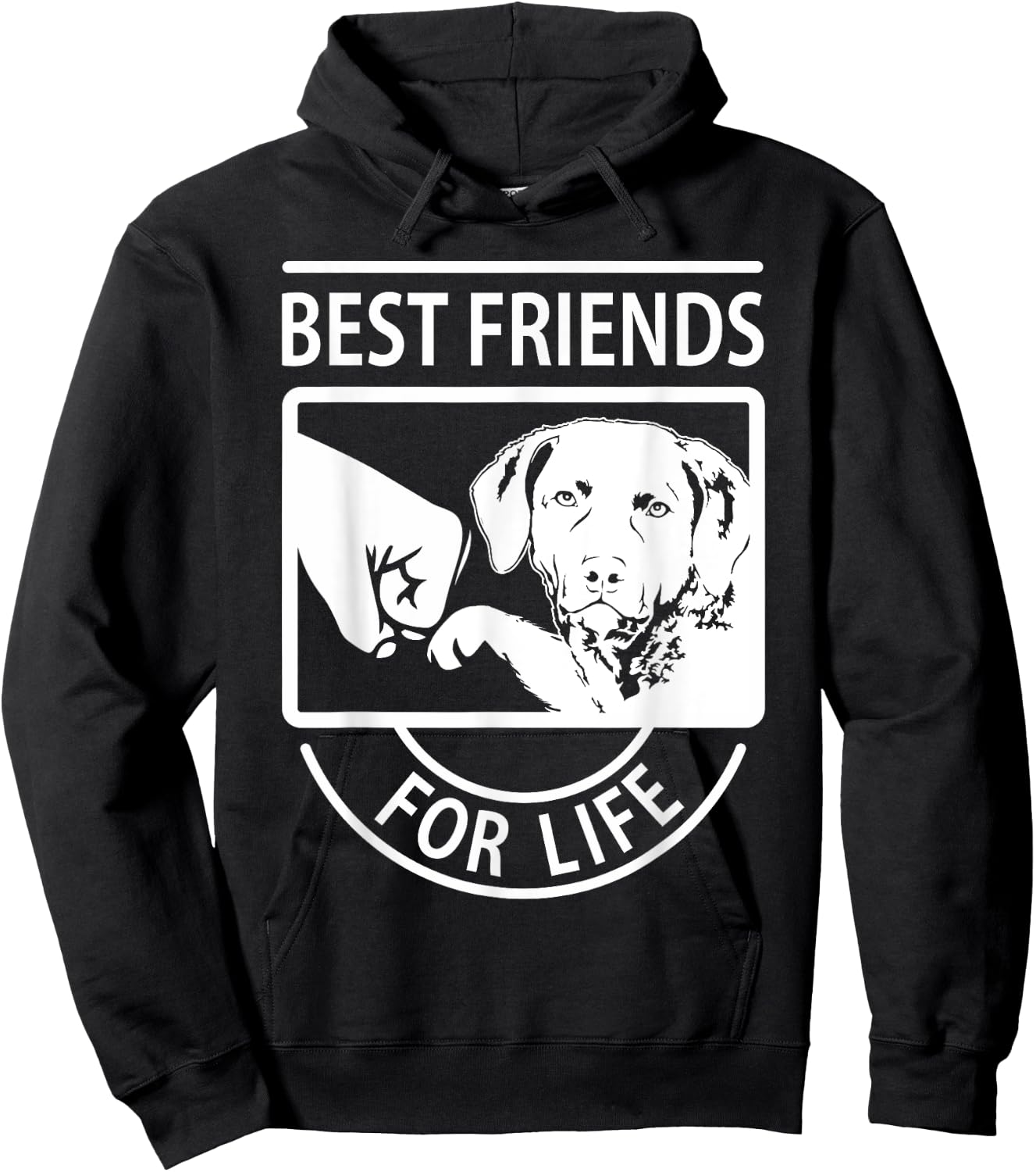 Chesapeake Bay Retriever Best Friend For Life Hoodie - Hoodie | Black