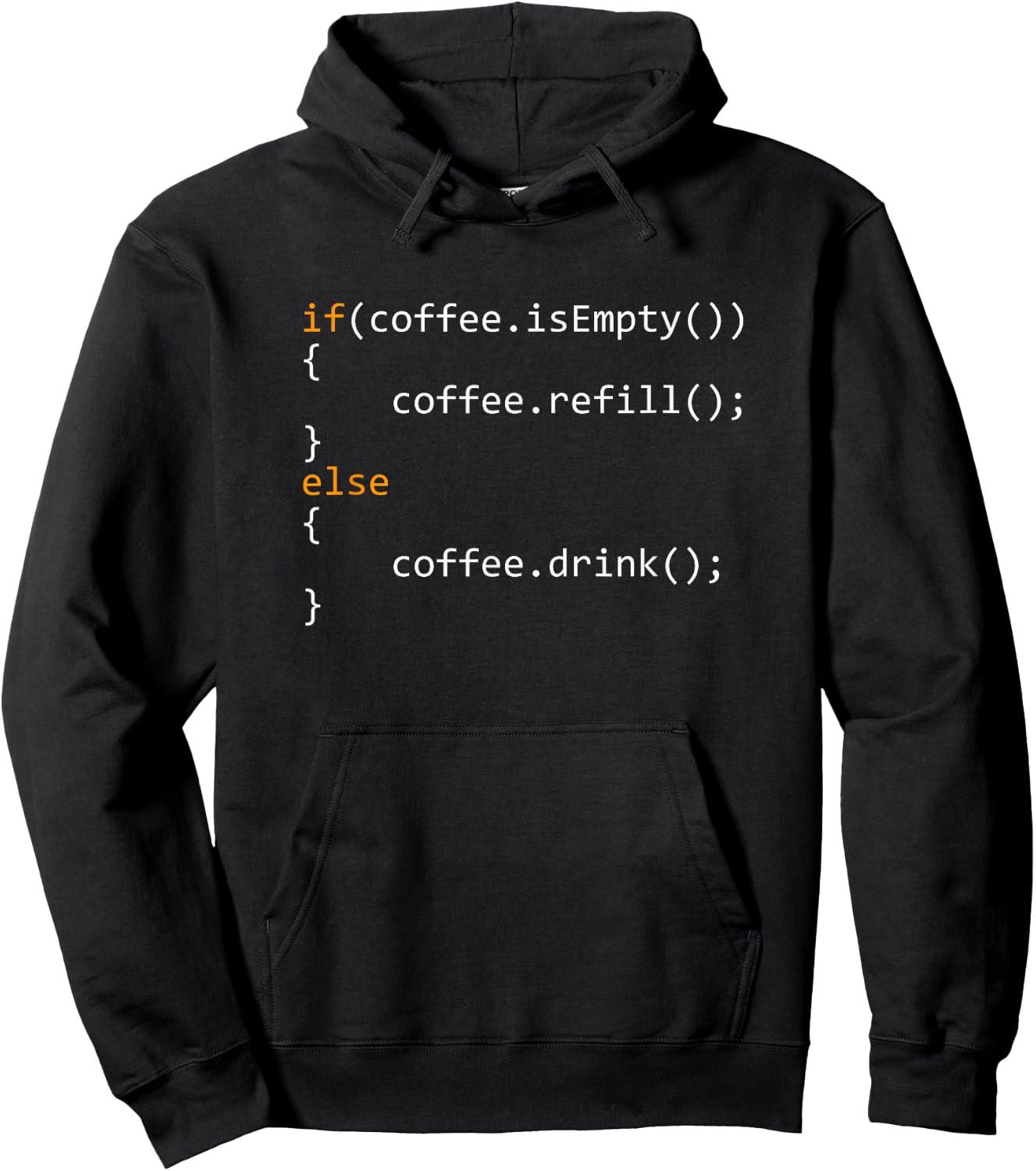 Funny Programmer Coffee Gift Coders Hoodie - Hoodie | Black