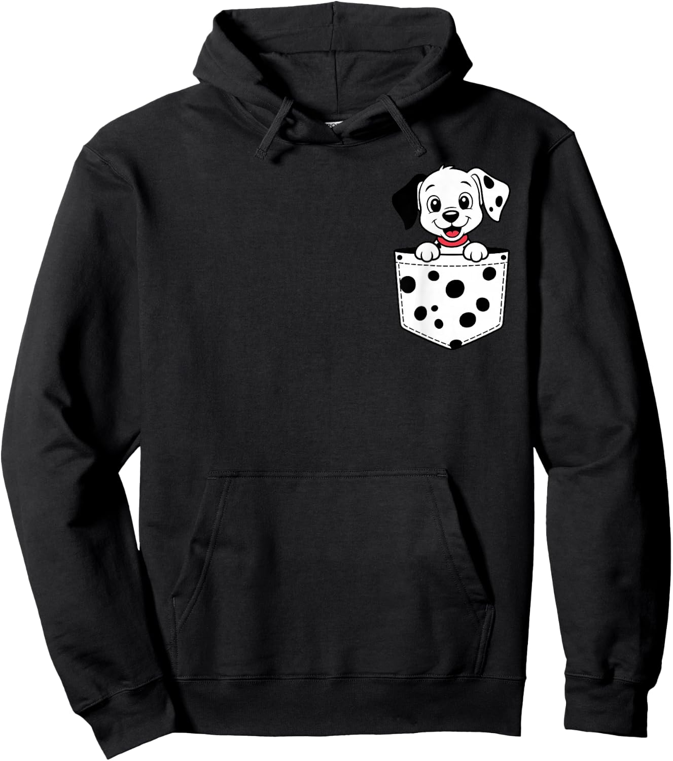 Dalmatian Costume Women Kids Dalmatian Dog Lover Hoodie - Hoodie | Black