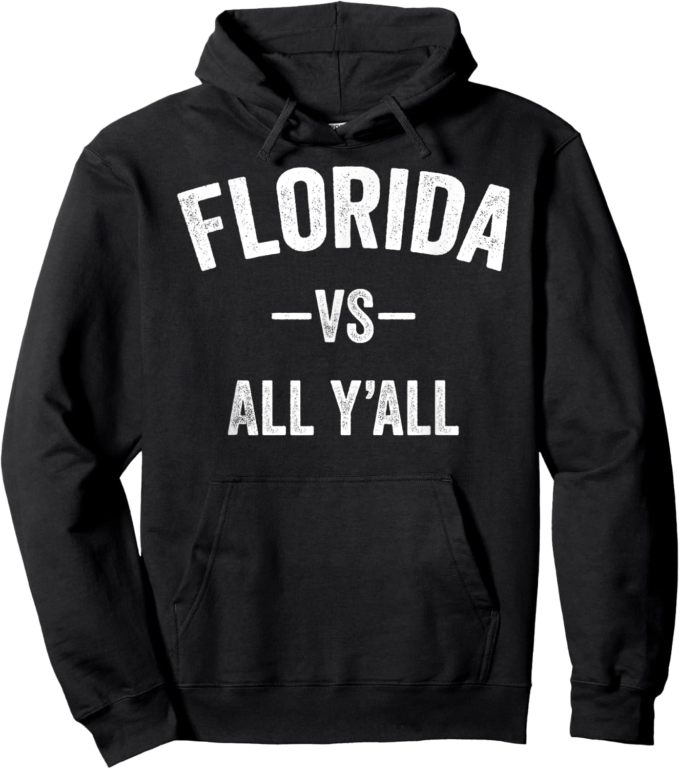 All Sport Trends Men Women Kids - Florida vs all y'all Hoodie - Hoodie | Black