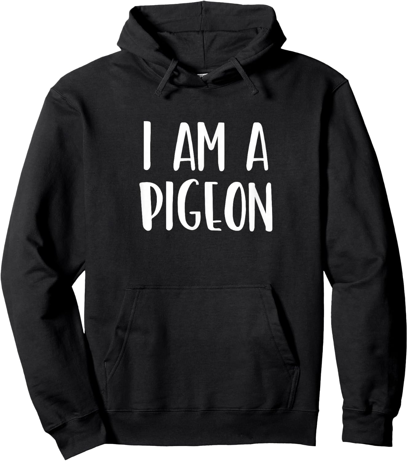 I Am A Pigeon Halloween I'm Simple Costume Lazy Hoodie - Hoodie | Black
