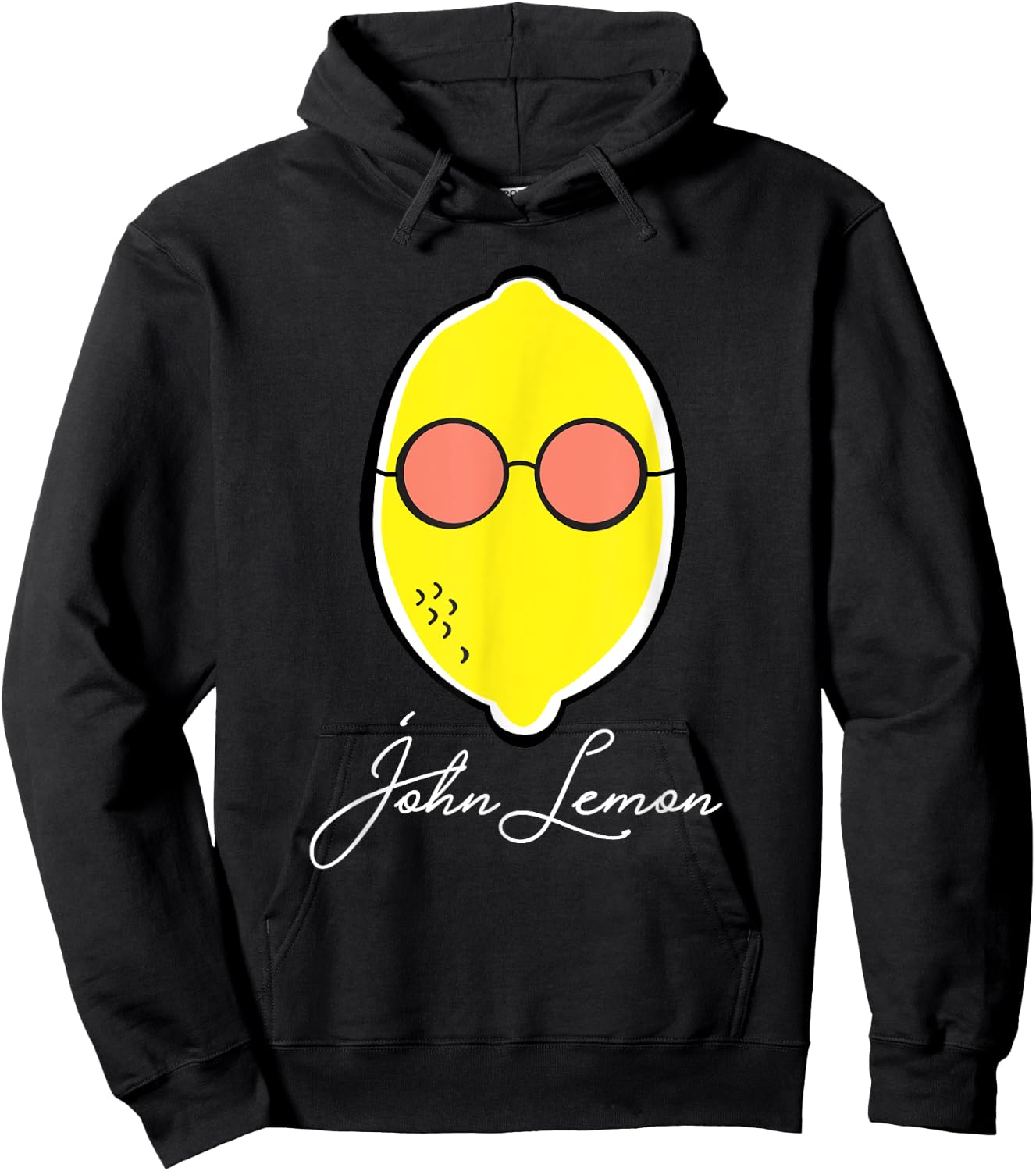 John Lemon Merch Pun Funny Gift Lime Lemon Fruit Fans Hoodie - Hoodie | Black