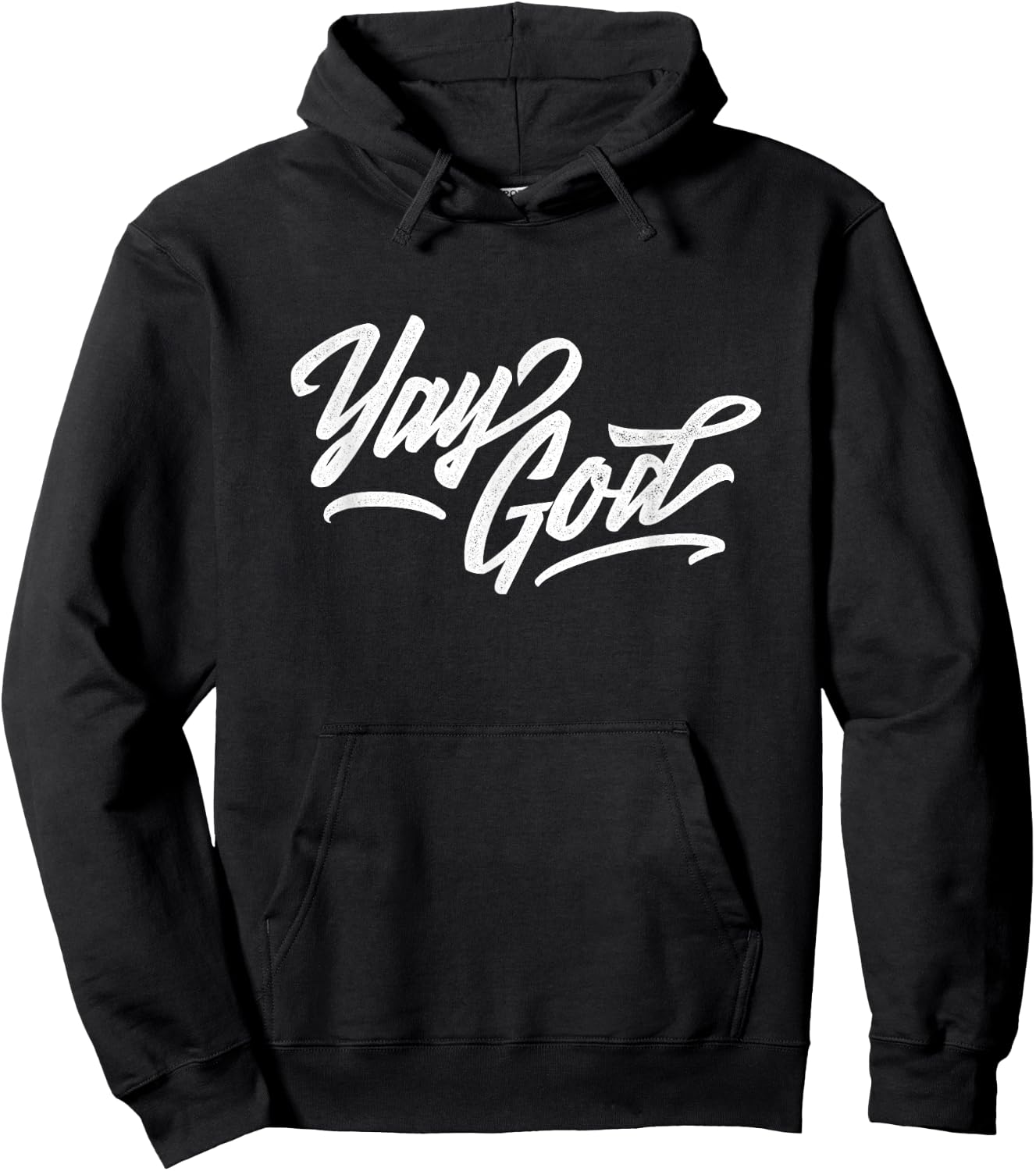 Yay God Hoodie - Hoodie | Black