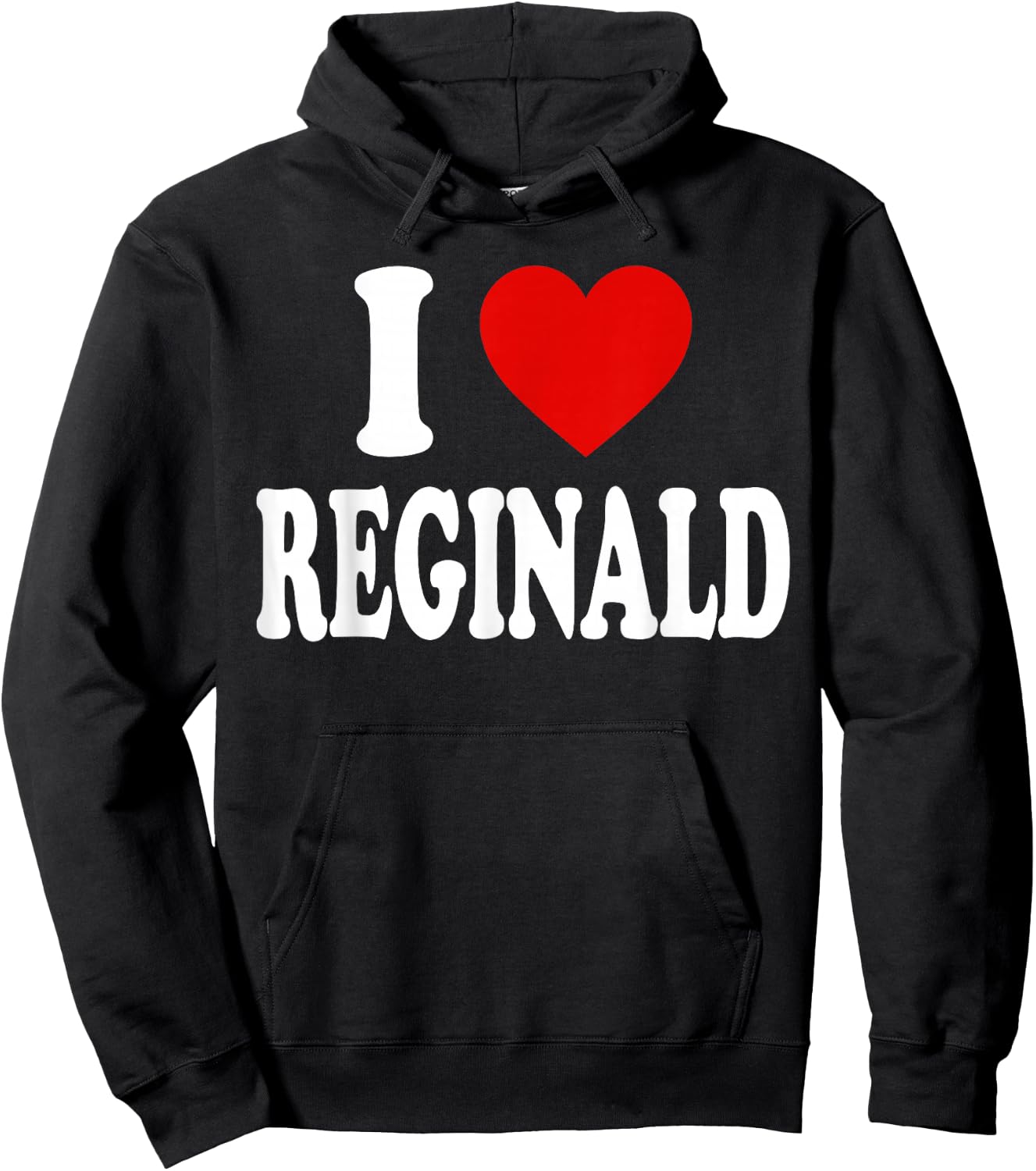 I Heart Love Reginald Hoodie - Hoodie | Black