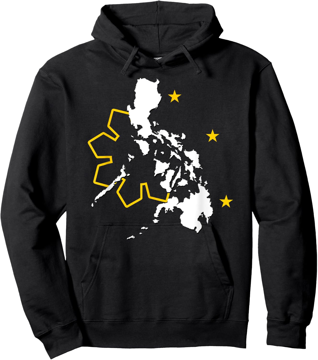 Philippines Map , Women & Kids Hoodie - Hoodie | Black
