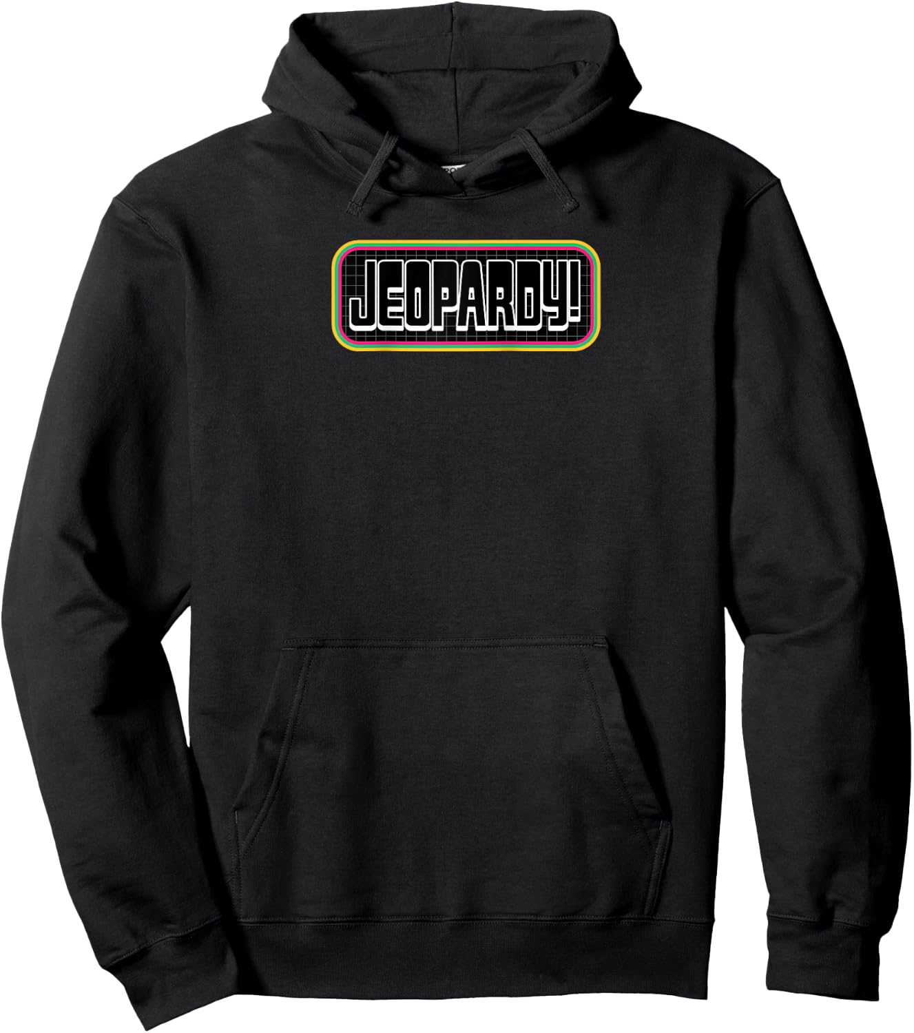 Jeopardy! Cute for 200 Raglan Baseball Hoodie - Hoodie | Black