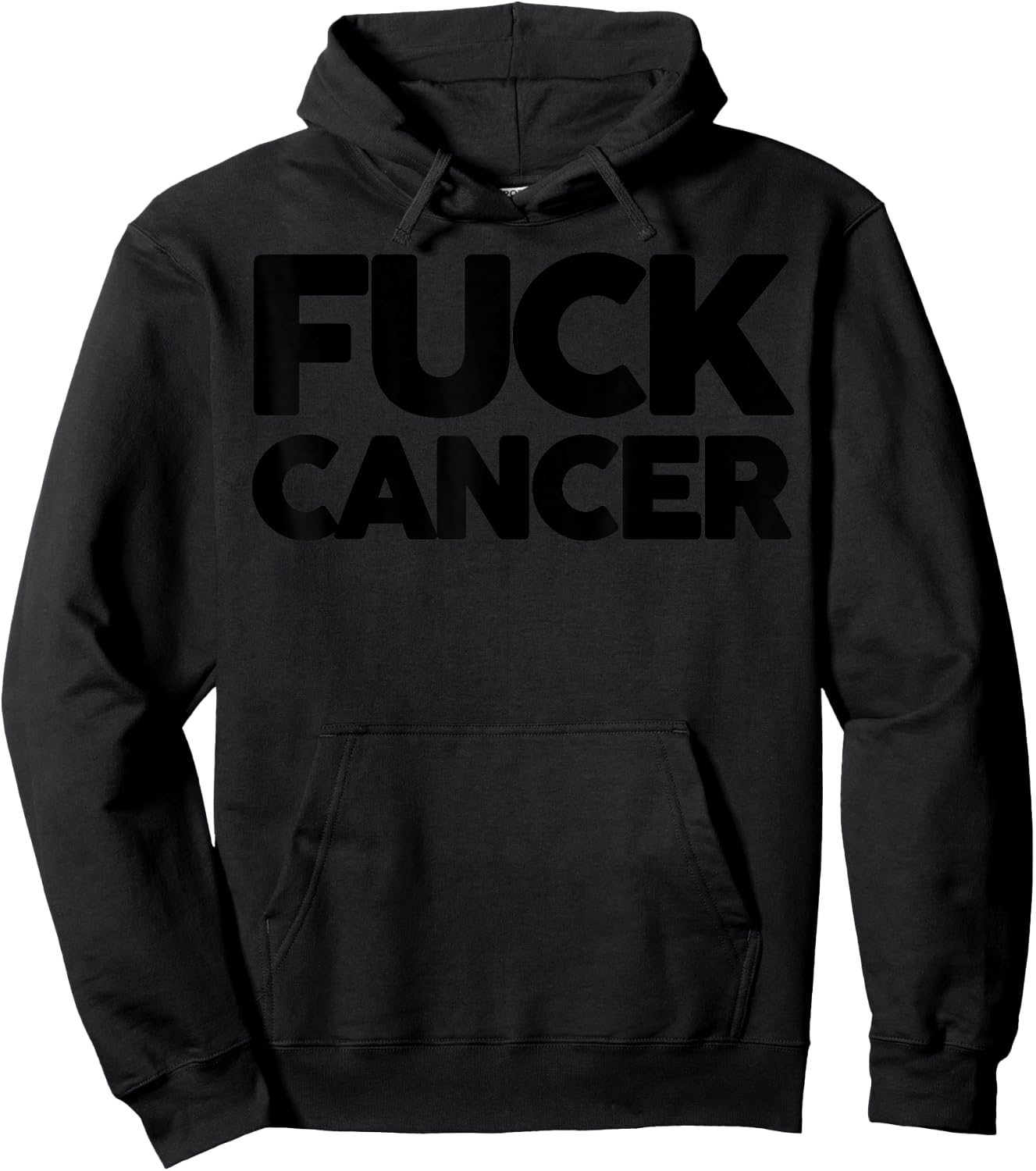 Fuck Cancer - Fu Cancer Cancer Awareness Hoodie - Hoodie | Black