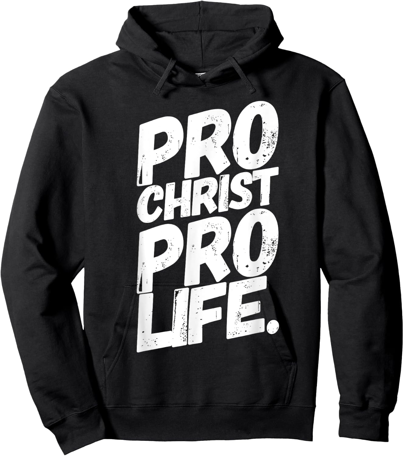 Abortion Pro Life March Christ Hoodie - Hoodie | Black