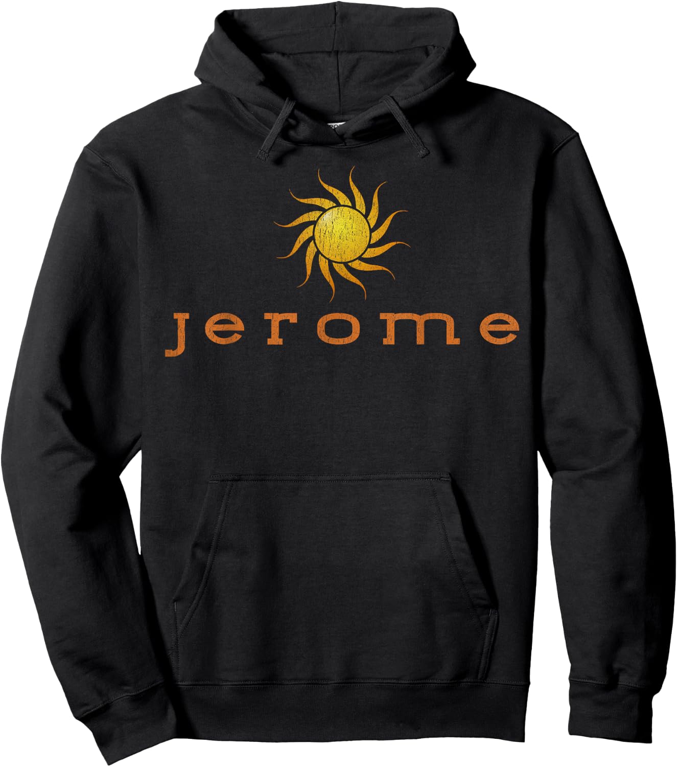 Vintage Jerome Arizona Sunshine Distressed Women Kids Hoodie - Hoodie | Black