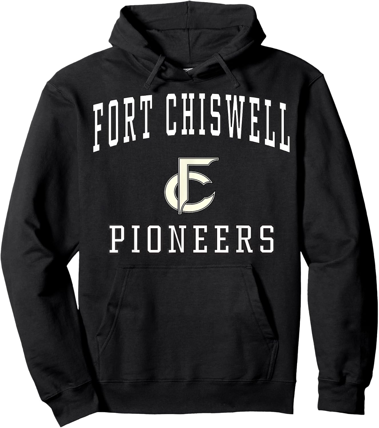 Fort Chiswell High School Pioneers C1 Hoodie - Hoodie | Black