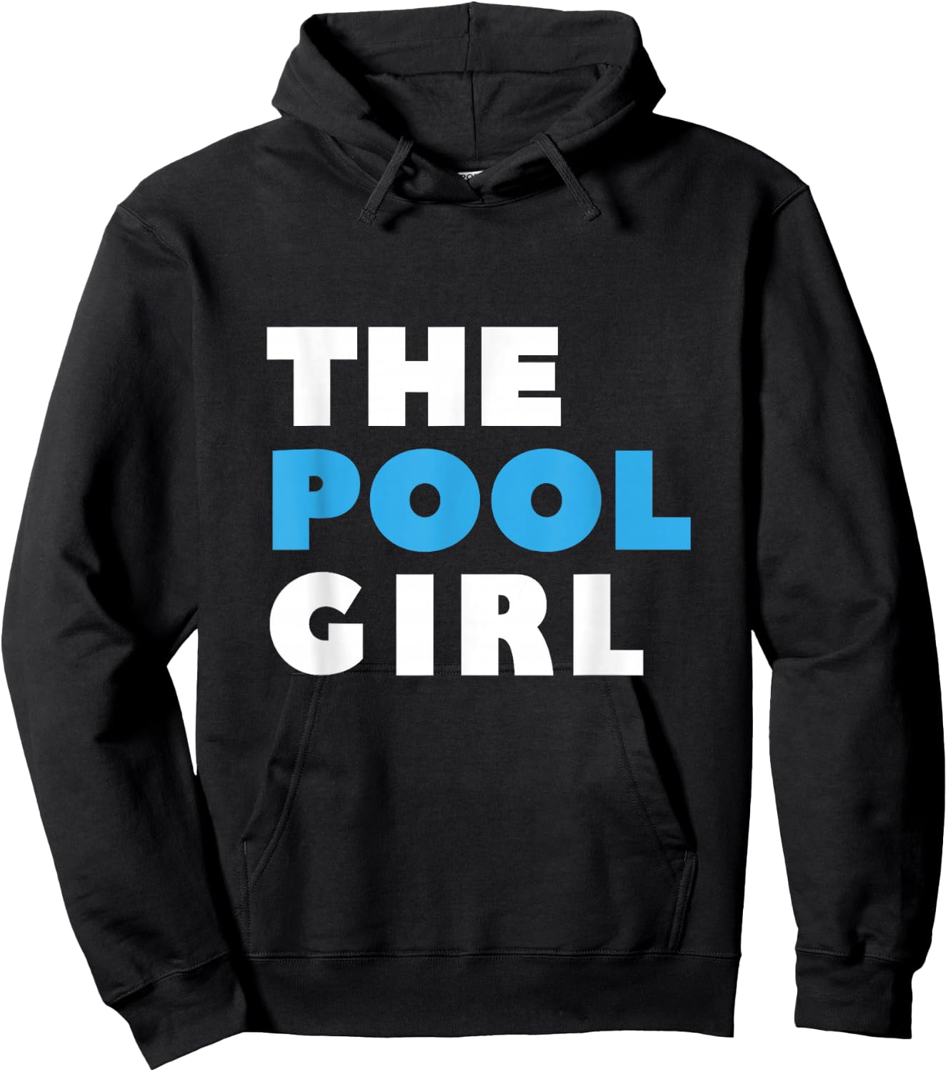 The Pool GIRL swimmer swimming pool repair team Hoodie - Hoodie | Black
