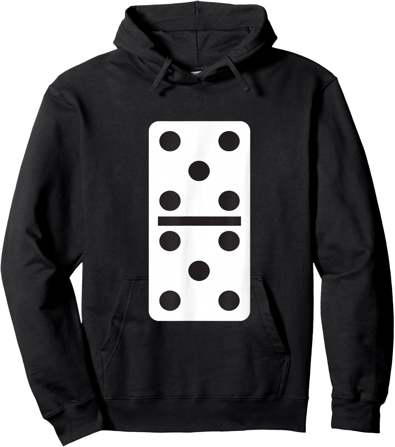 Double Five Dominoes Halloween Costume 5 Domino Game Hoodie - Hoodie | Black