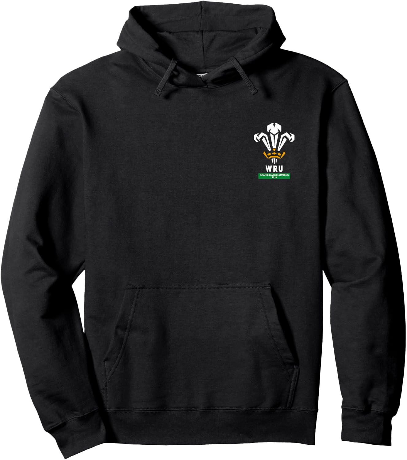 Welsh Rugby Shirt Hoodie - Hoodie | Black