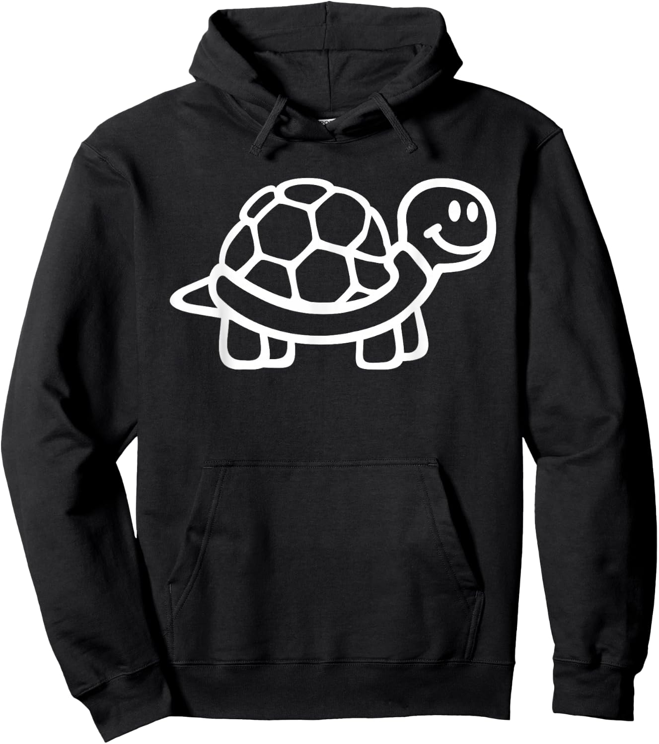 Cute Turtle Hoodie - Hoodie | Black