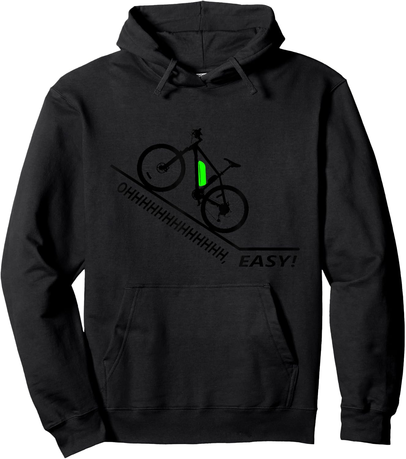 Oh Easy - E-Bike MTB Biking Electric Bicycle Ebiker Hoodie - Hoodie | Black