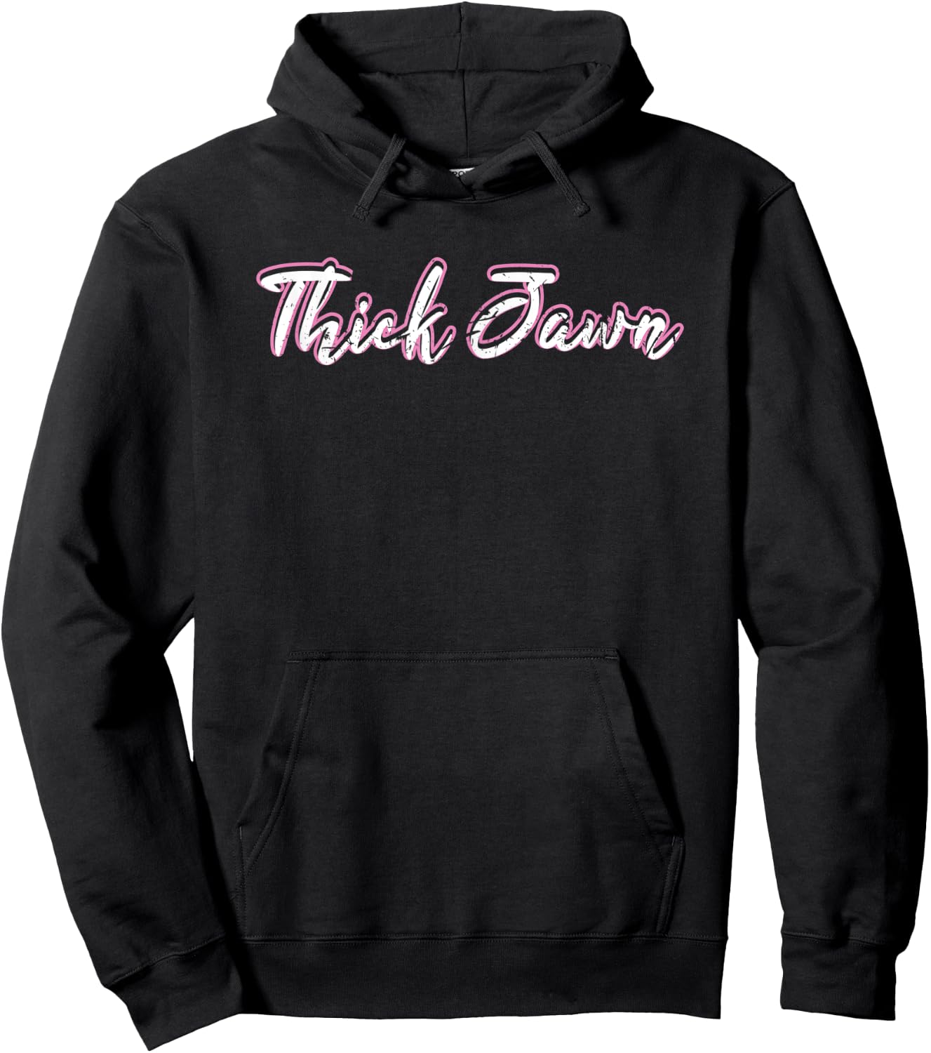 Thick Jawn Philly Philadelphia Slang Pride Funny Hoodie - Hoodie | Black
