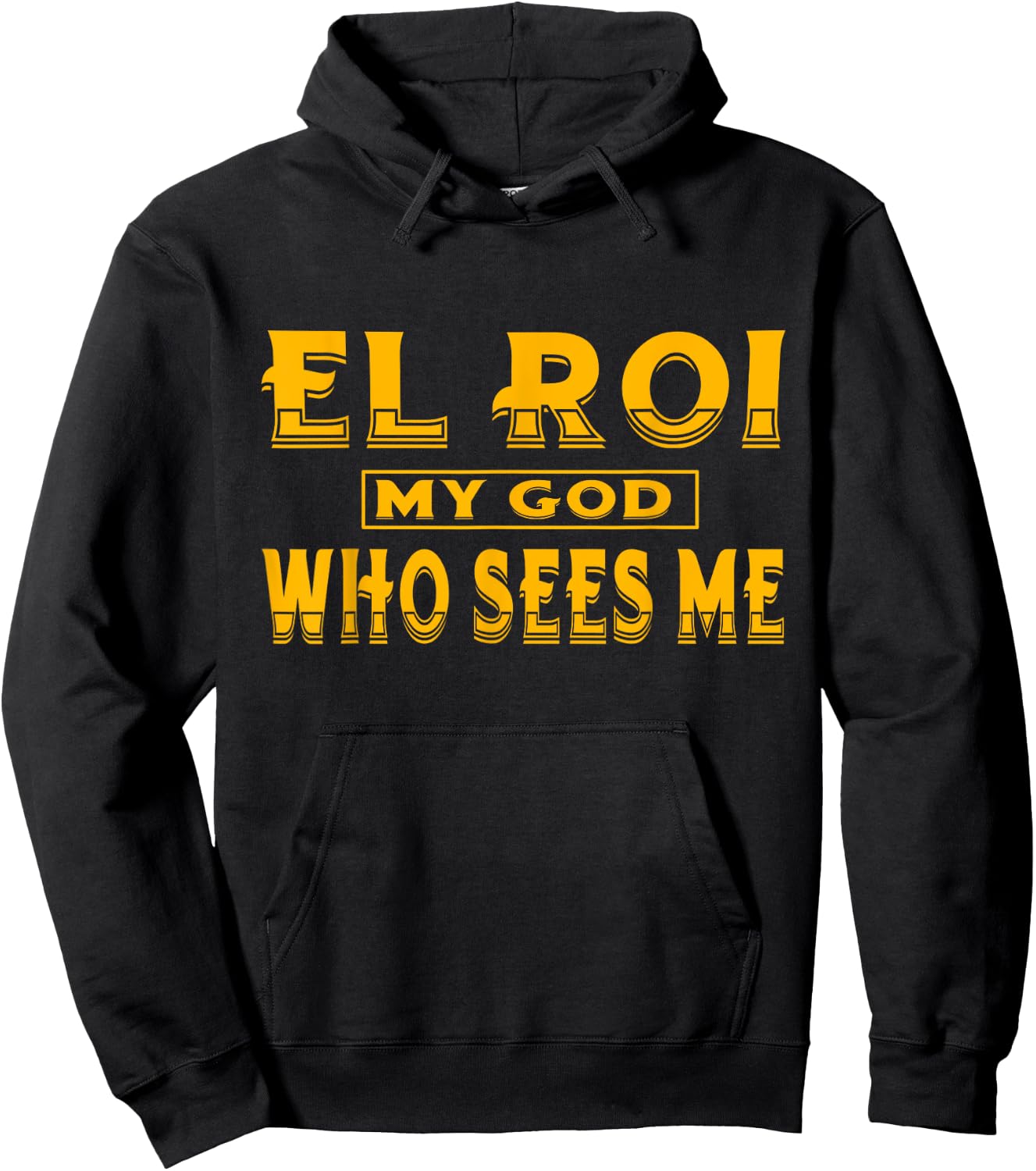 El Roi My God Who Sees Me - NSPPD Morning prayer Hoodie - Hoodie | Black