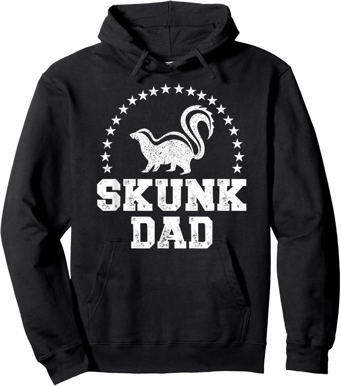 Skunk Dad Skunk Lover Skunk Boy Skunks Hoodie - Hoodie | Black