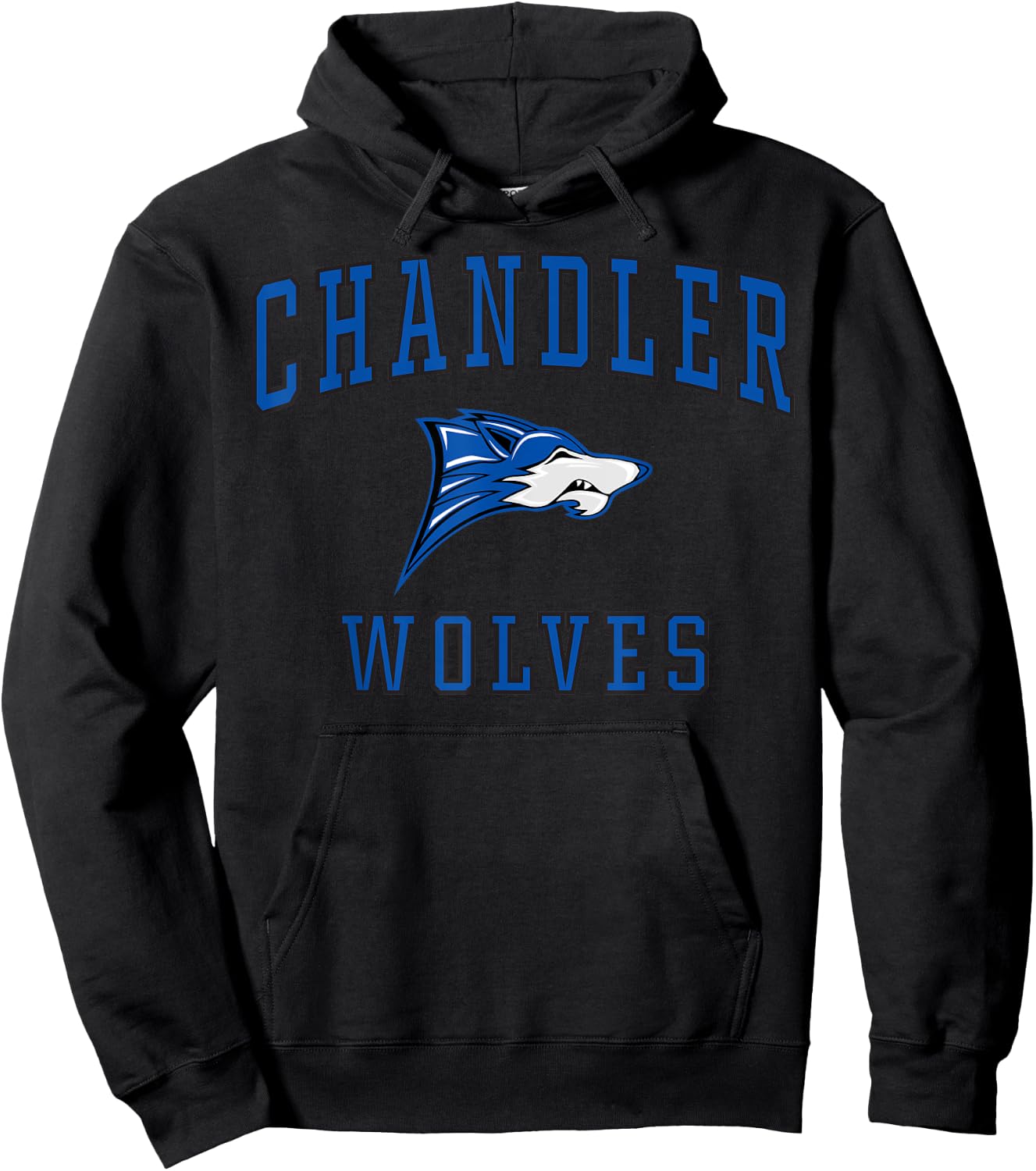 Chandler High School Wolves C1 Hoodie - Hoodie | Black