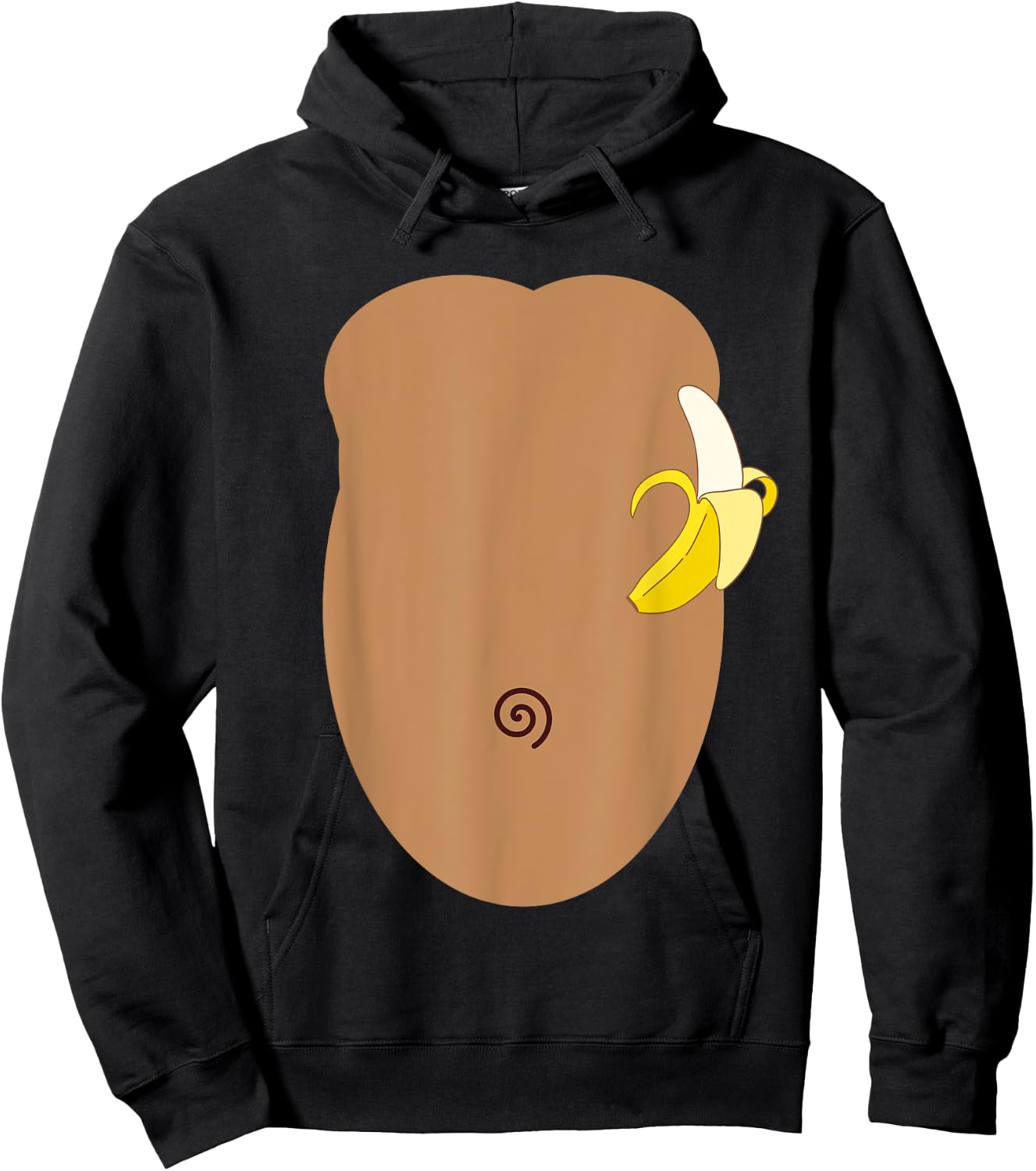Monkey Halloween Costume Hoodie - Hoodie | Black
